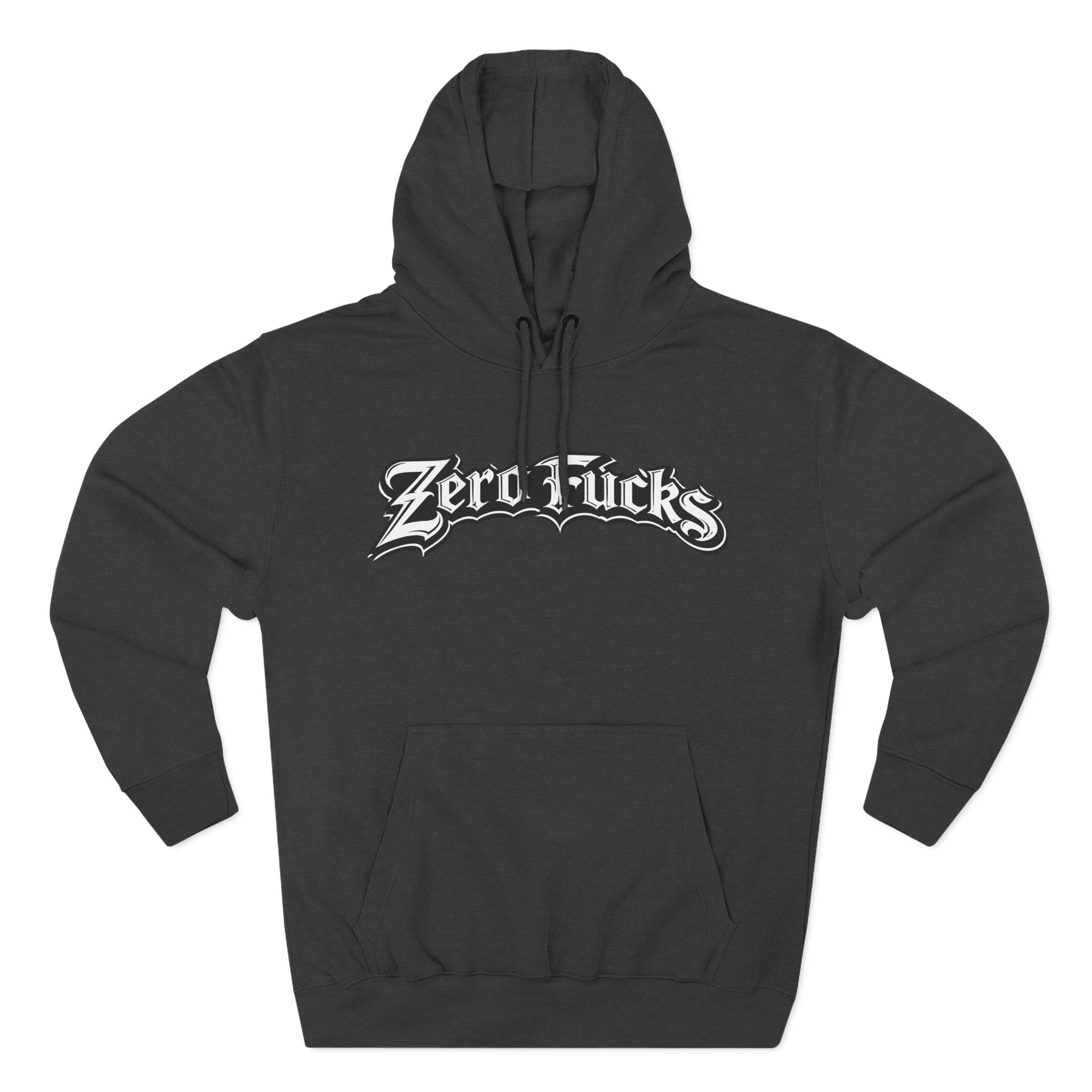 Zero Fucks Flawed Fleece Hoodie