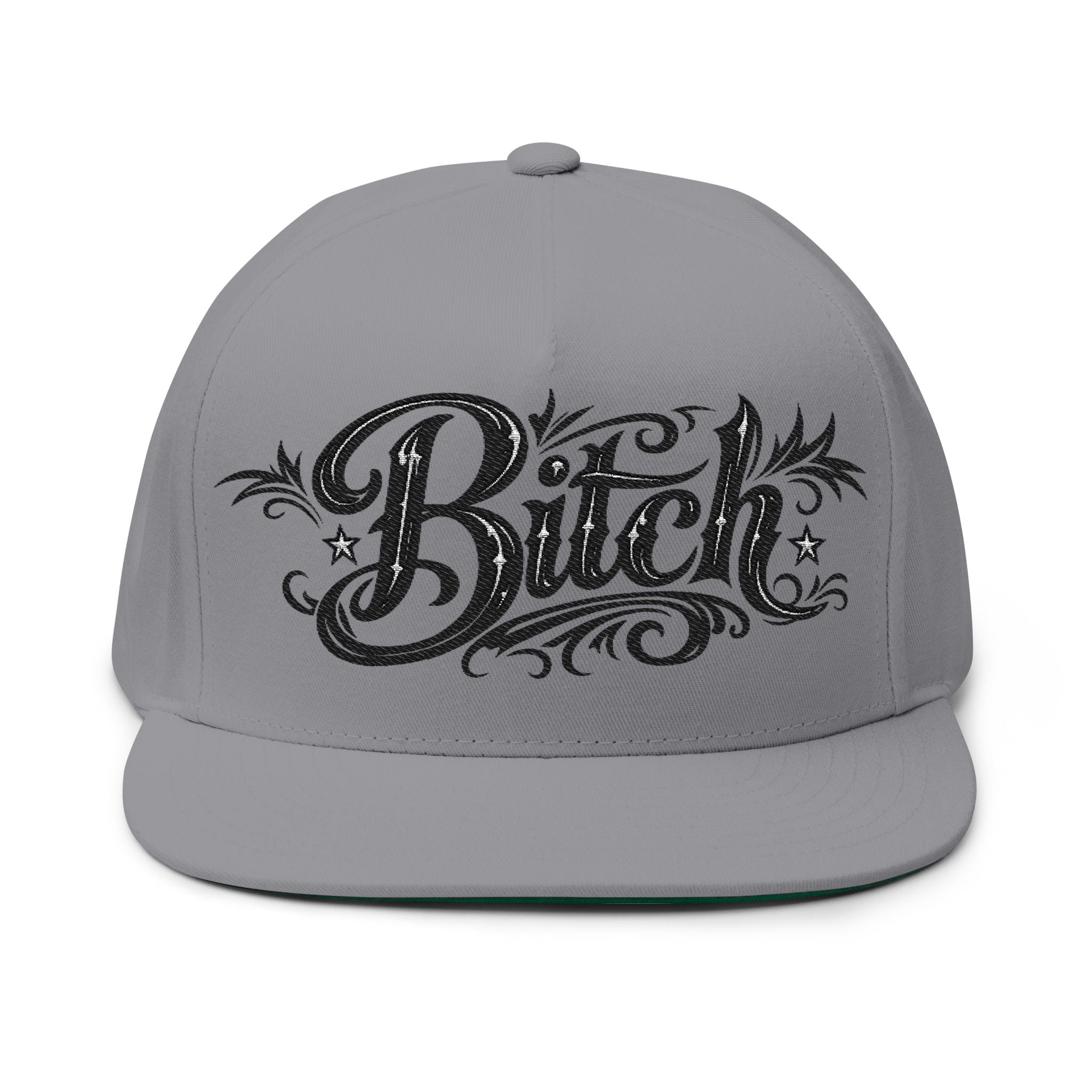 Bitch Embroidered Streetwear Snapback
