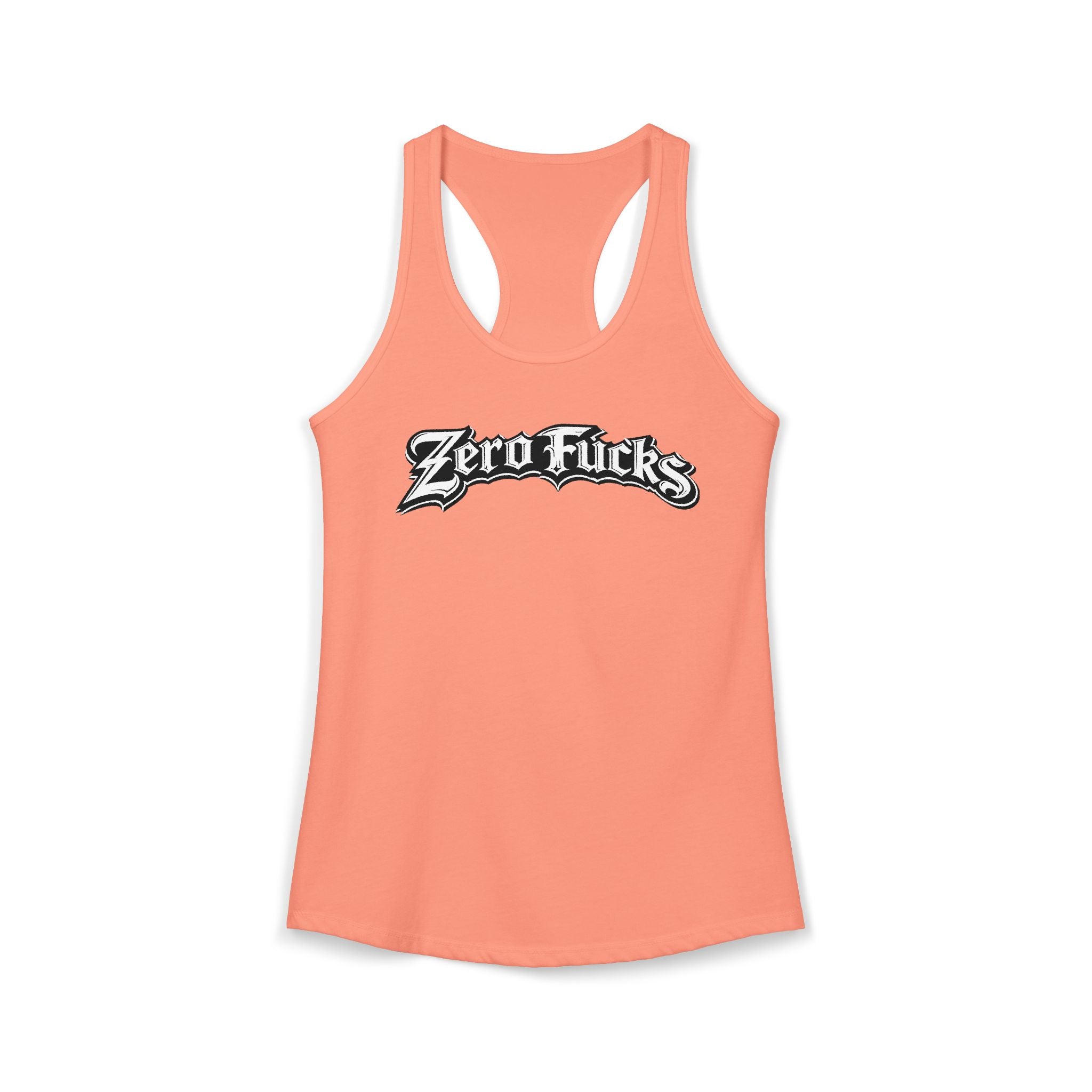 Zero Fucks Given Racerback Tank