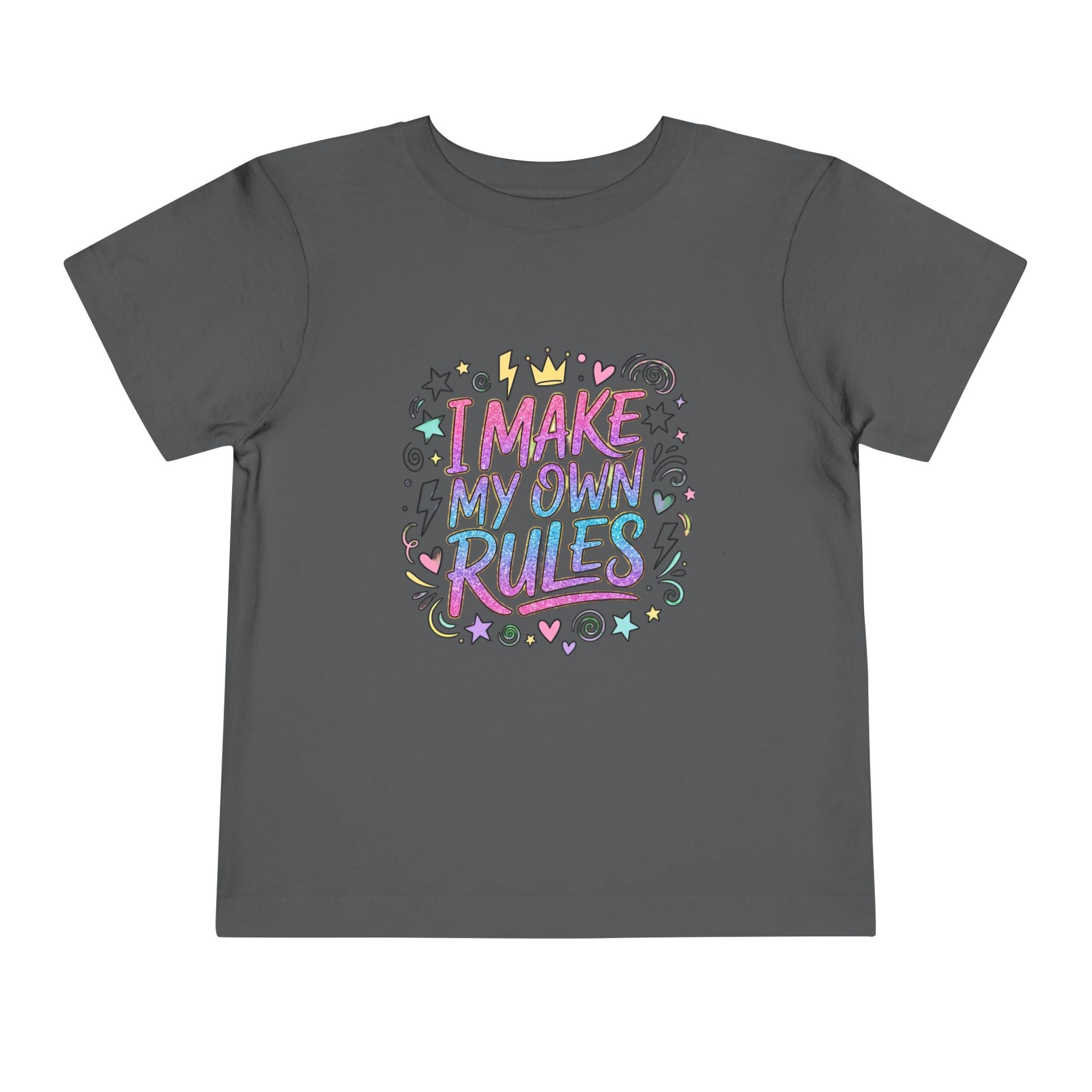 I Make My Own Rules Toddler Shirt – Cute Funny Toddler Graphic Tee