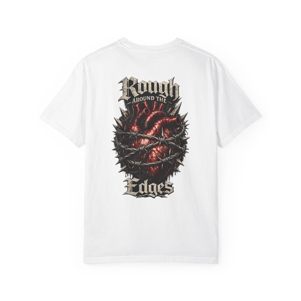 Rough Around The Edges Shirt – Edgy Heart Graphic Tee