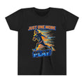 "Just One More Play" Action Graphic— Youth Football Tee