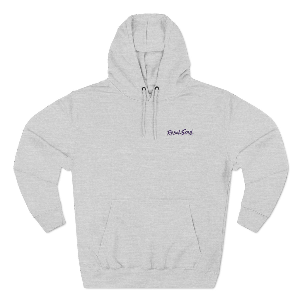 Rebel Soul Skull Hoodie — Vintage Biker Skull Graphic Pullover