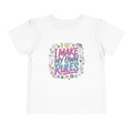 I Make My Own Rules Toddler Shirt – Cute Funny Toddler Graphic Tee