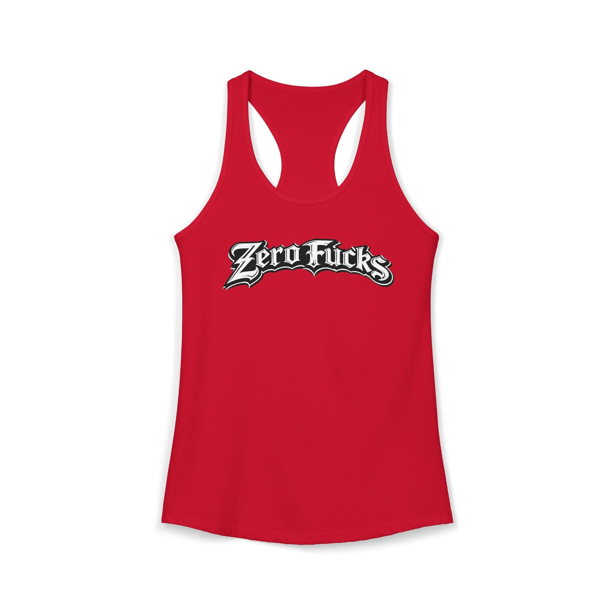 Zero Fucks Given Racerback Tank