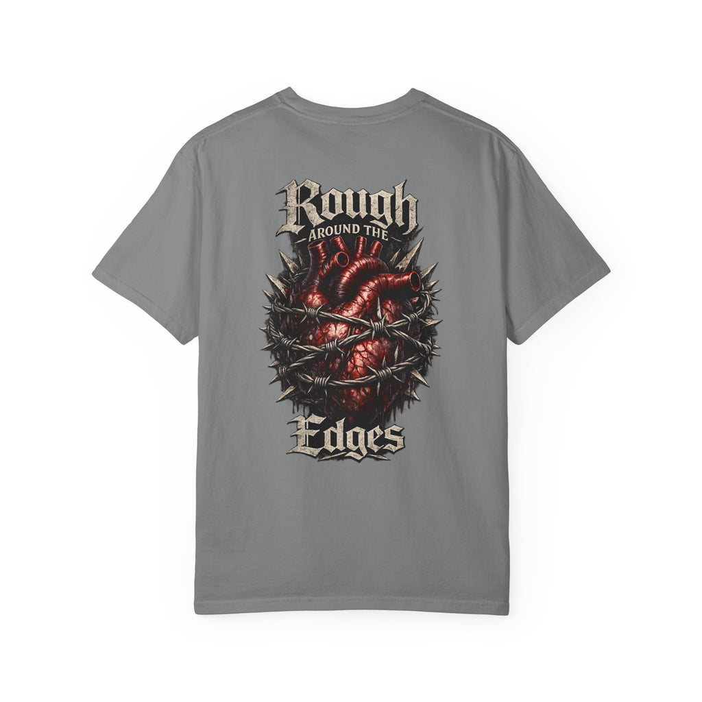 Rough Around The Edges Shirt – Edgy Heart Graphic Tee