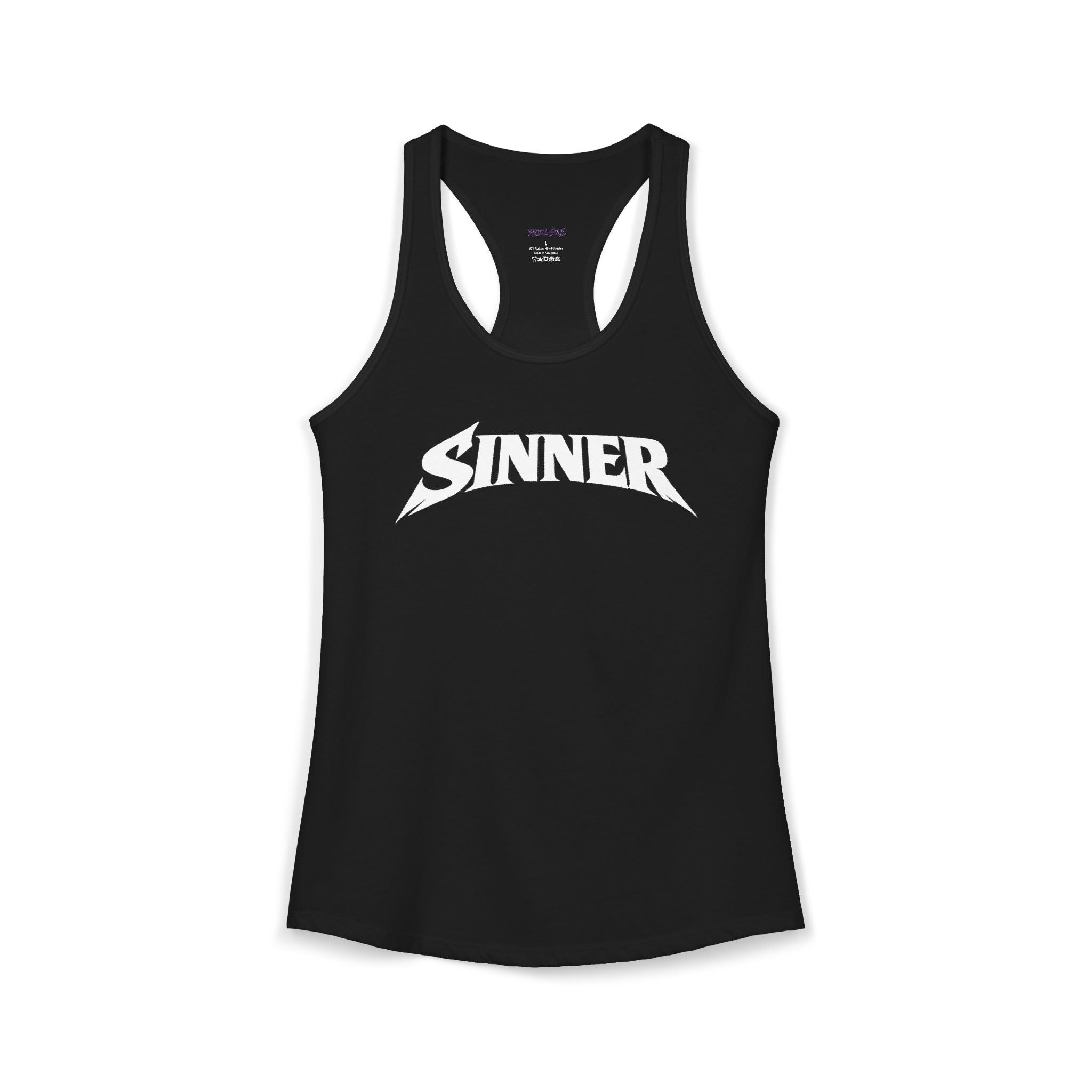 Sinner Racerback Tank Top for Women