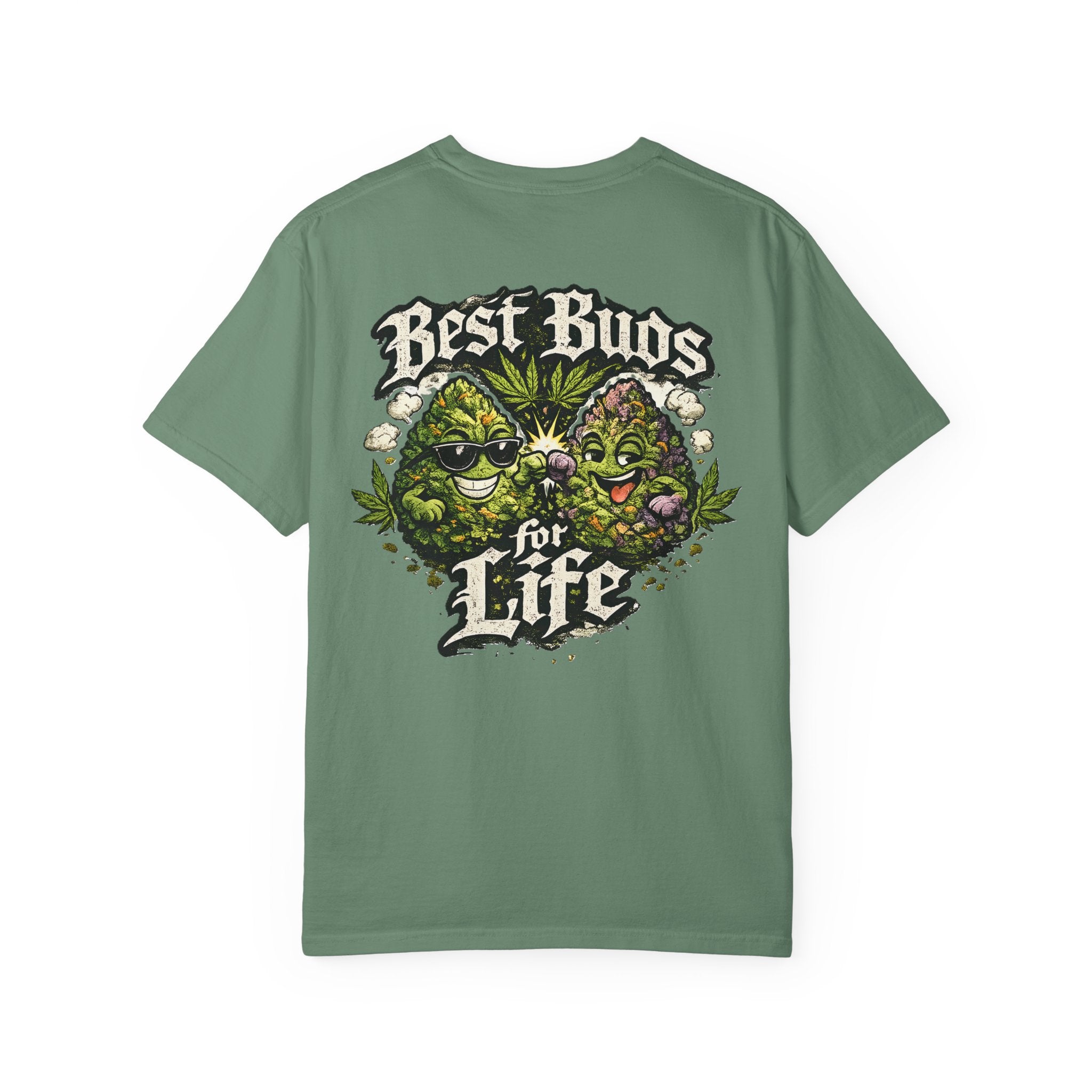 Best Buds For Life Old english Typography