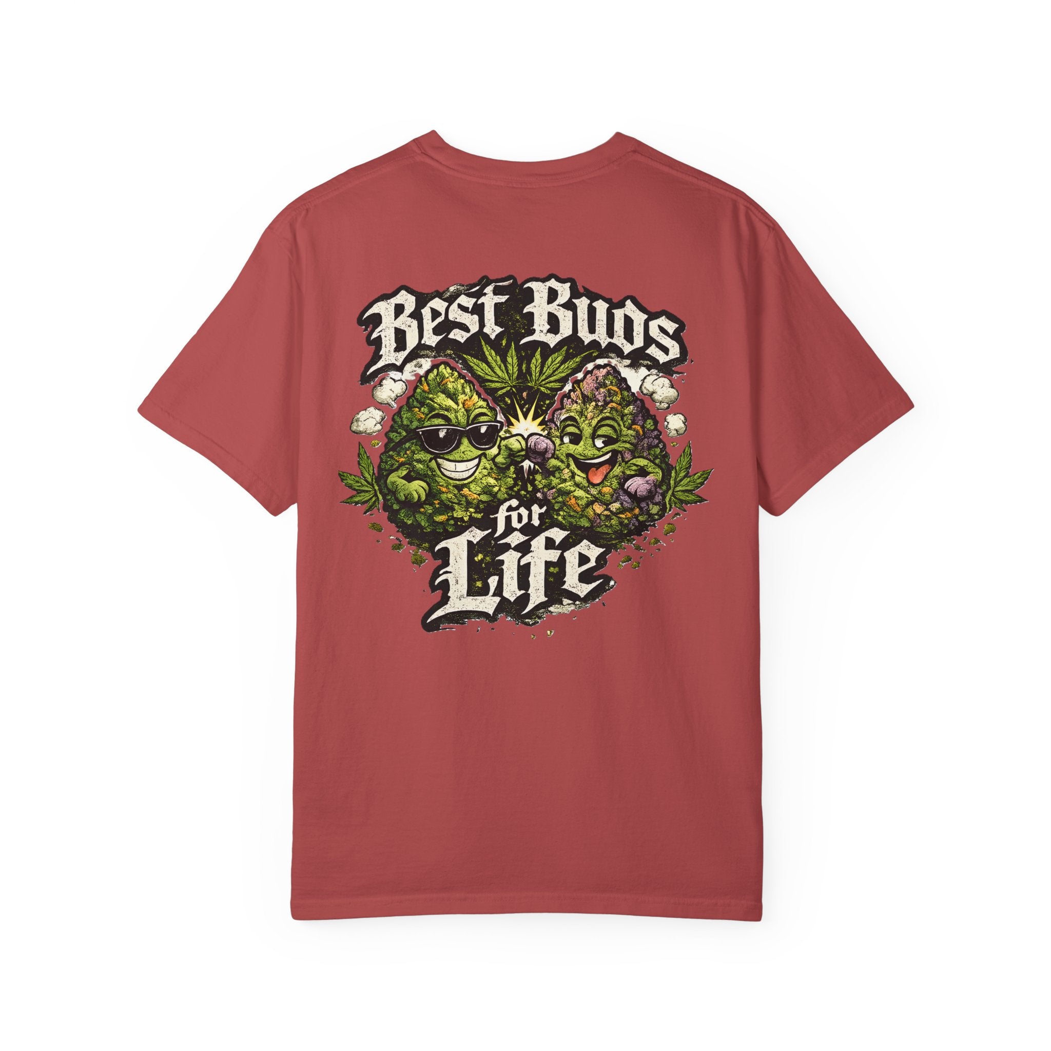 Best Buds For Life Old english Typography