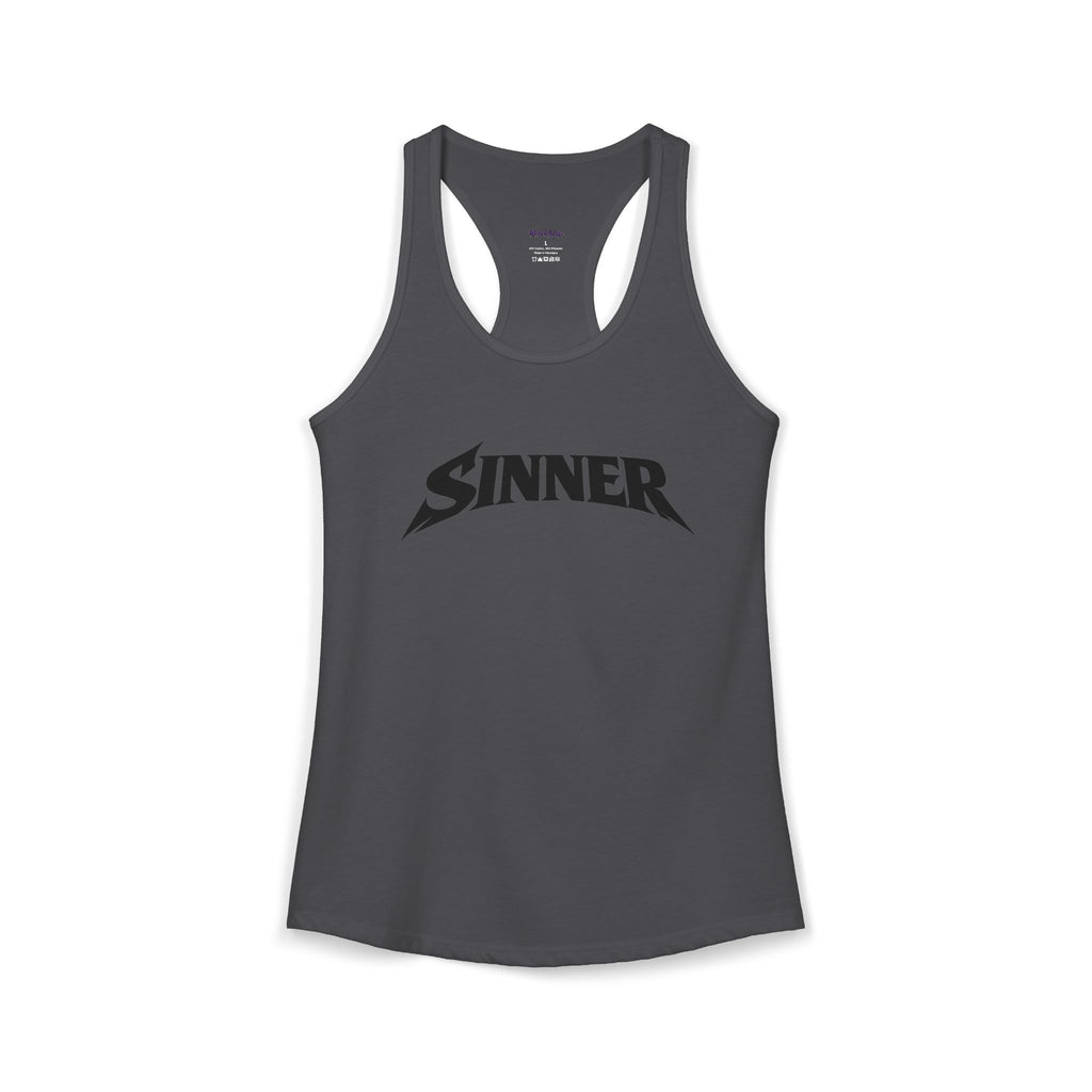 Sinner Racerback Tank Top for Women