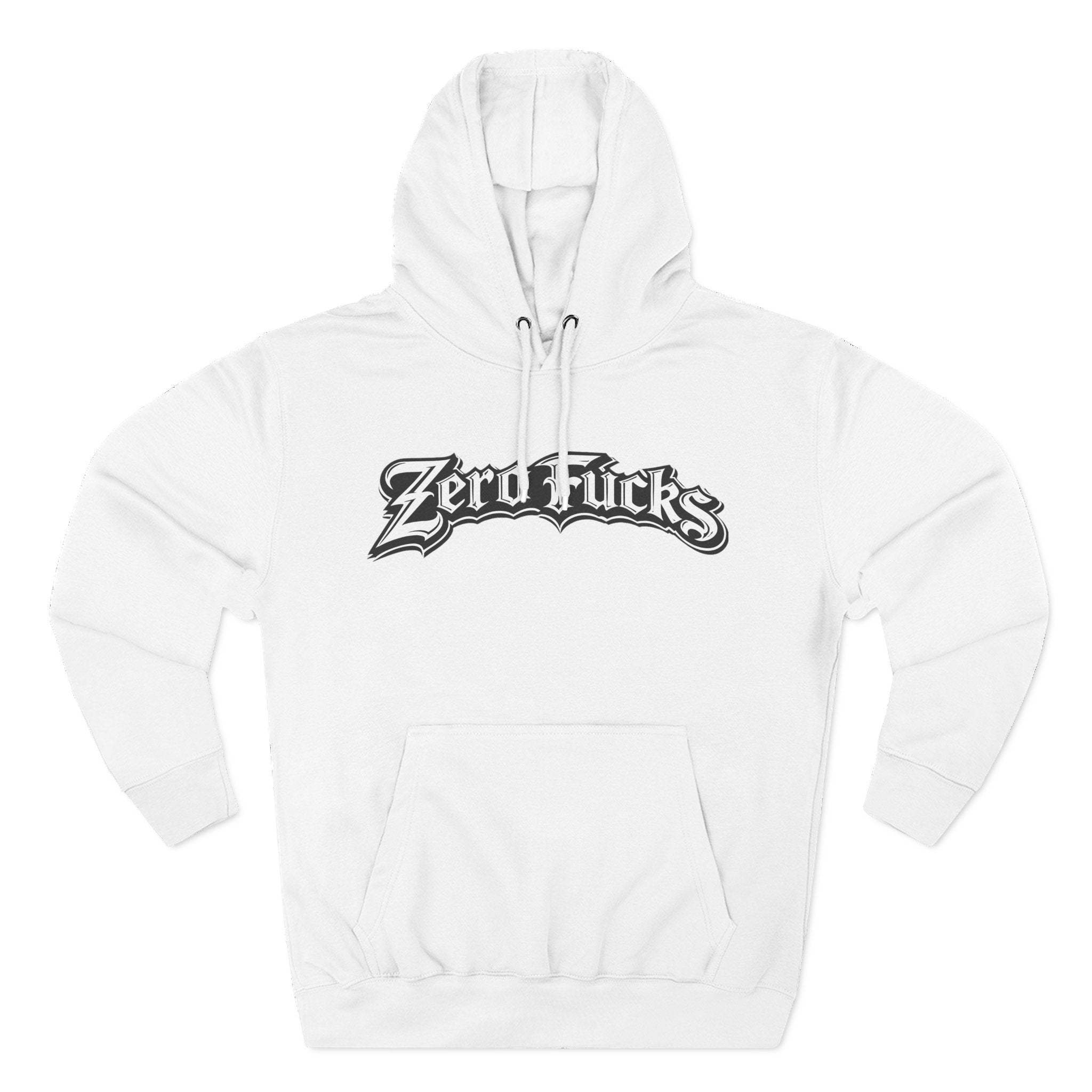 Zero Fucks Flawed Fleece Hoodie