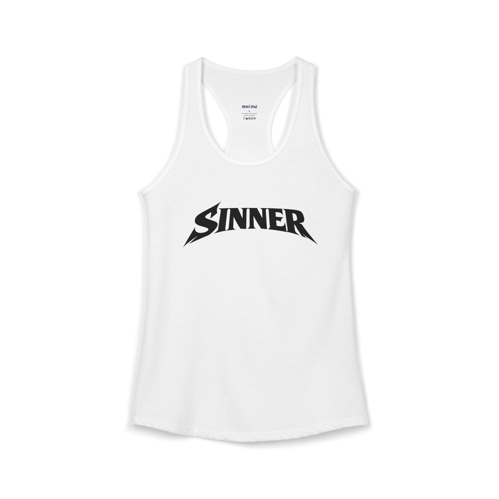 Sinner Racerback Tank Top for Women