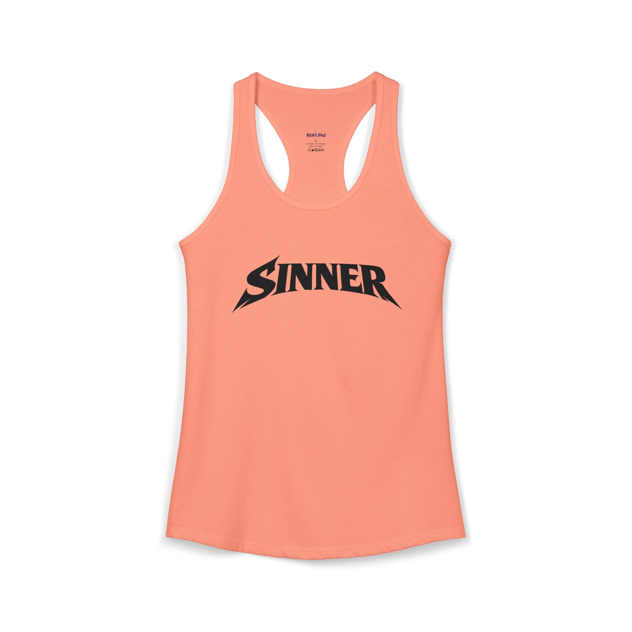 Sinner Racerback Tank Top for Women