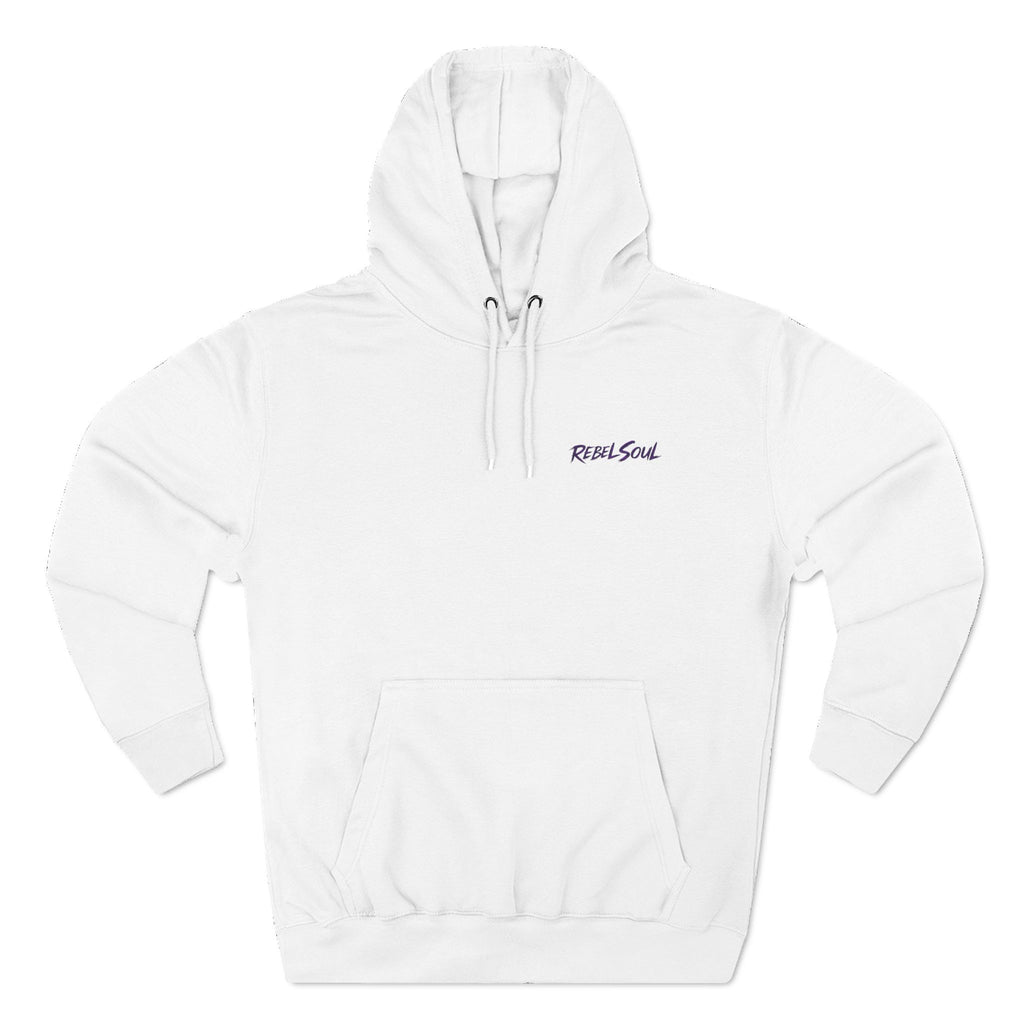 Rebel Soul Skull Hoodie — Vintage Biker Skull Graphic Pullover