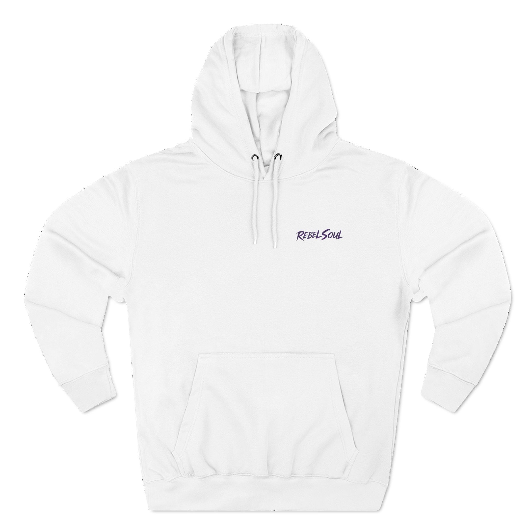 Rebel Soul Skull Hoodie — Vintage Biker Skull Graphic Pullover