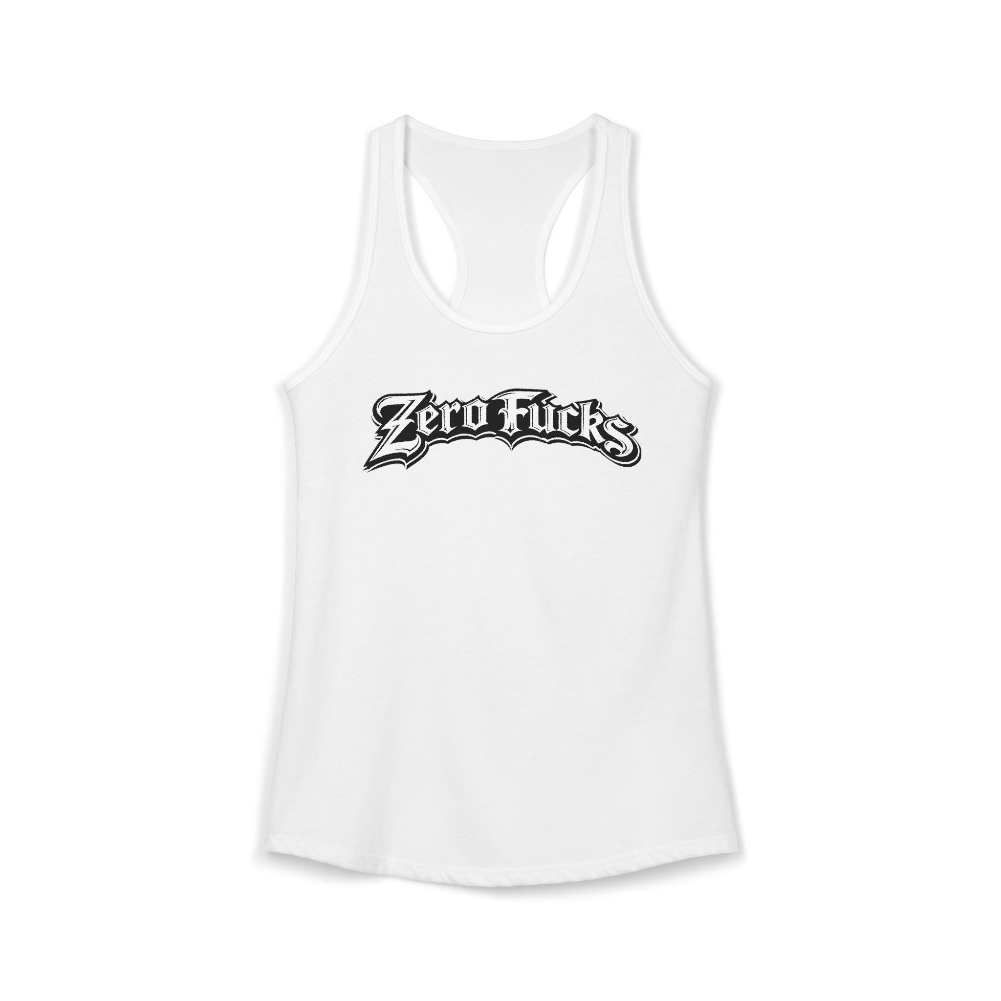 Zero Fucks Given Racerback Tank