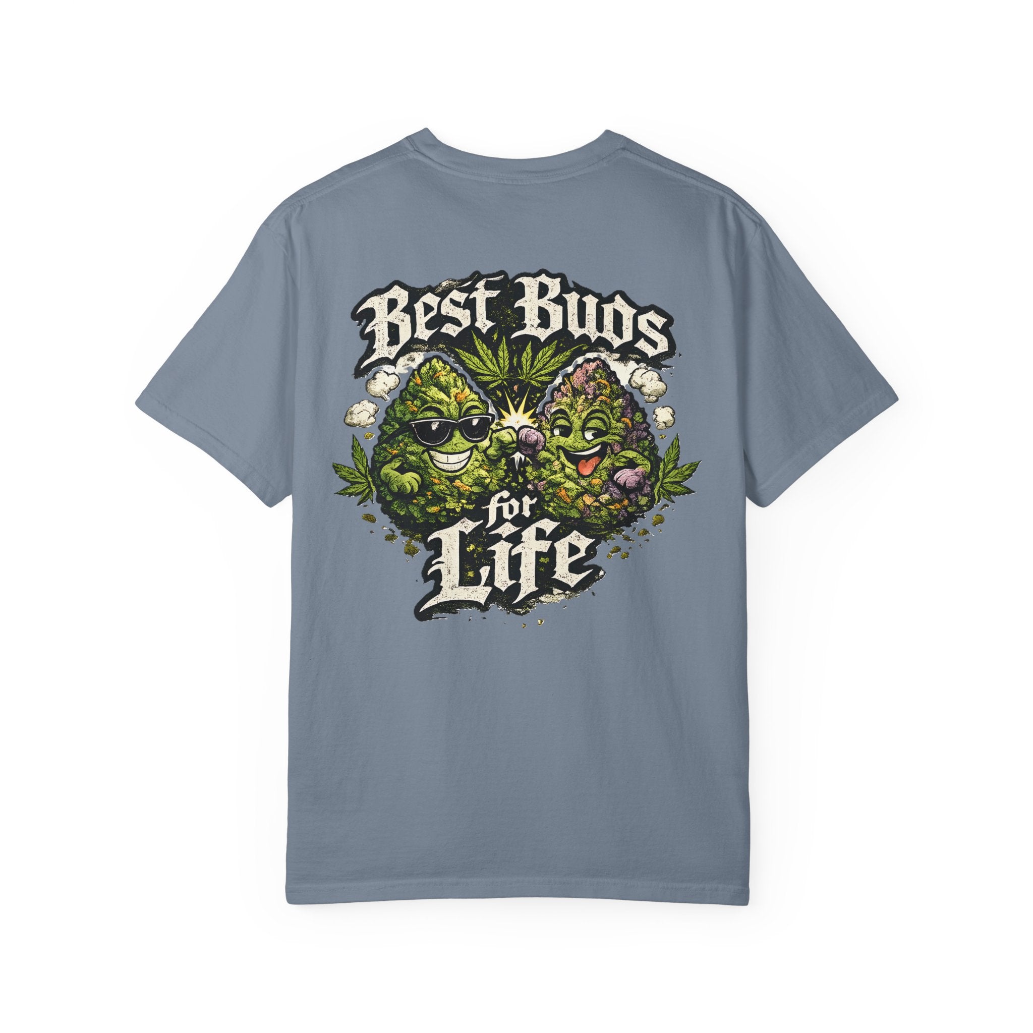 Best Buds For Life Old english Typography
