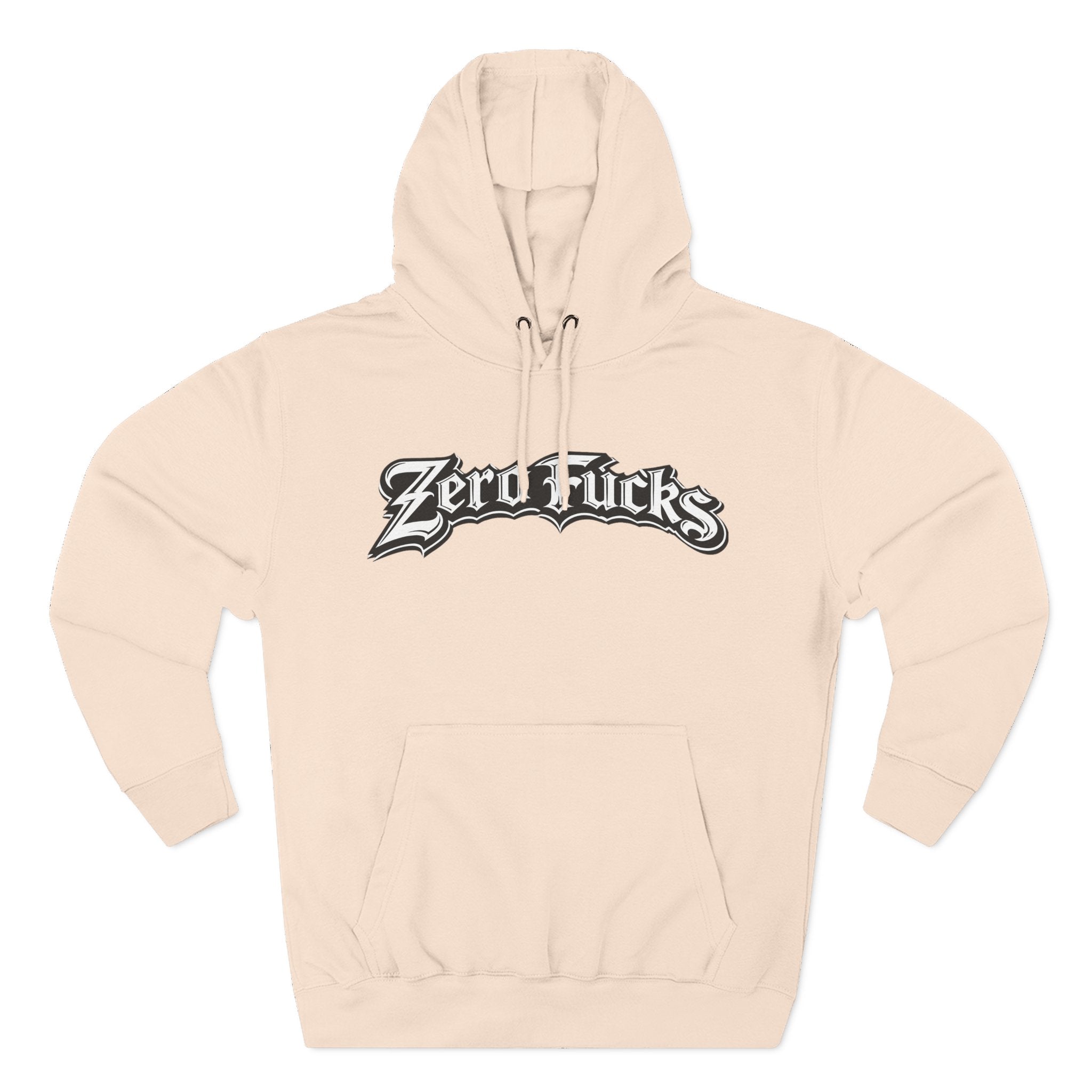 Zero Fucks Flawed Fleece Hoodie