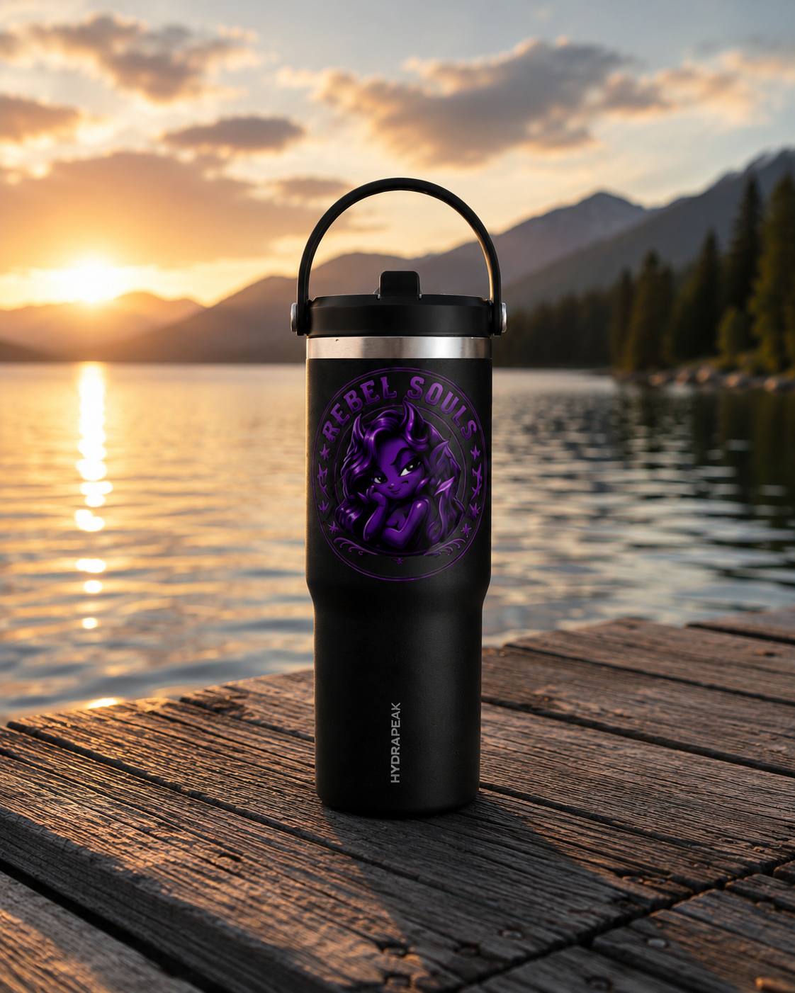 Rebel Souls 32oz Stainless Steel Insulated Tumbler