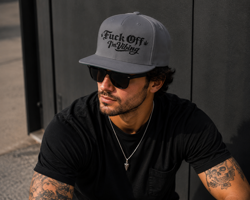 Fuck Off I'm vibing-Embroidered Snapback