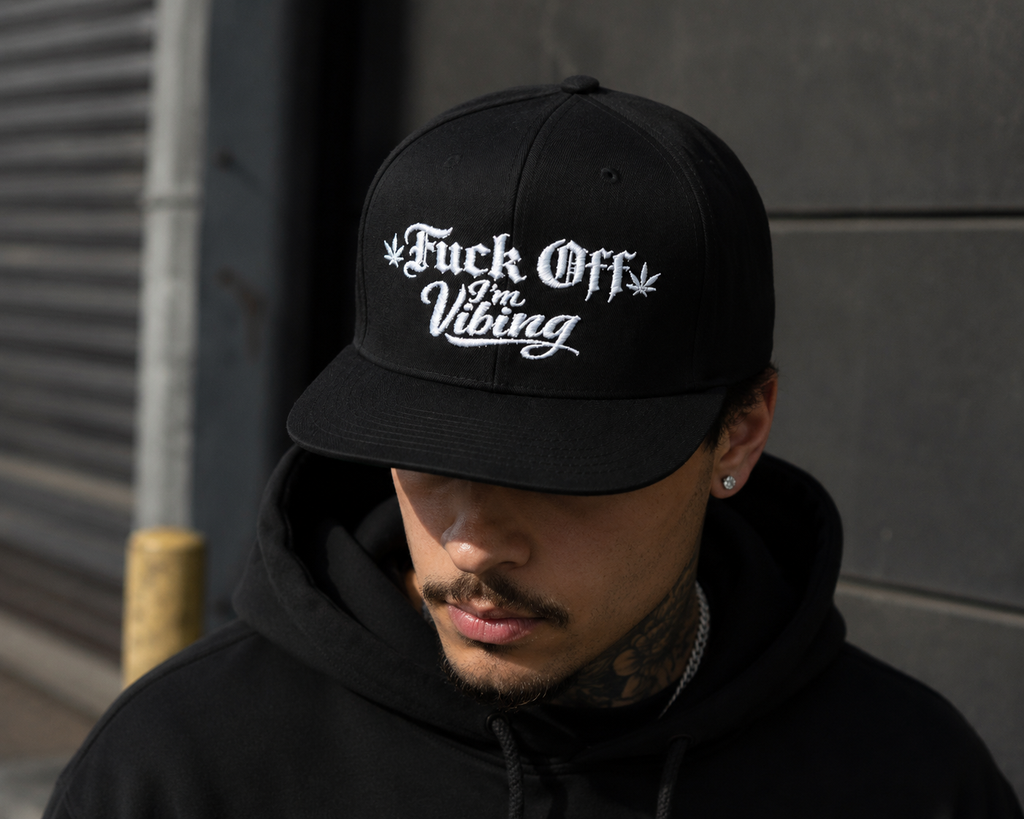 Fuck Off I'm vibing-Embroidered Snapback