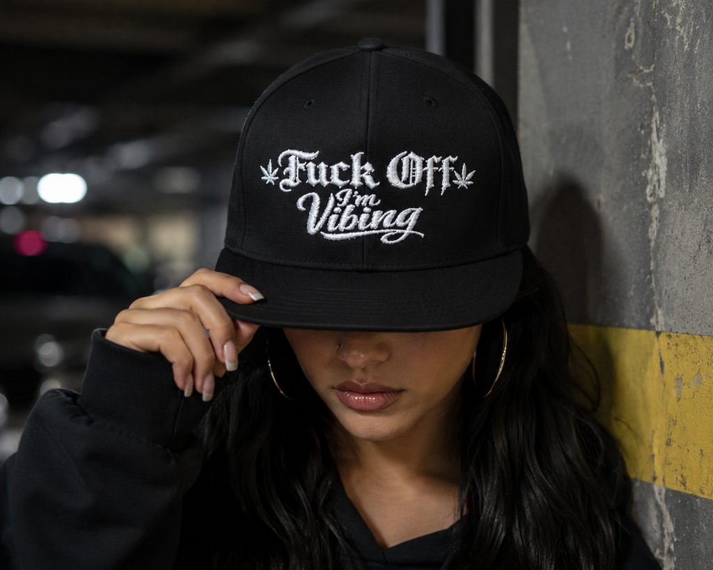 Fuck Off I'm vibing-Embroidered Snapback