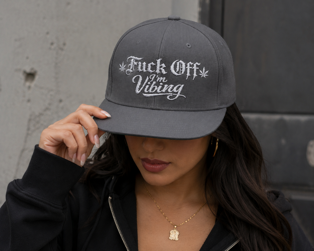 Fuck Off I'm vibing-Embroidered Snapback