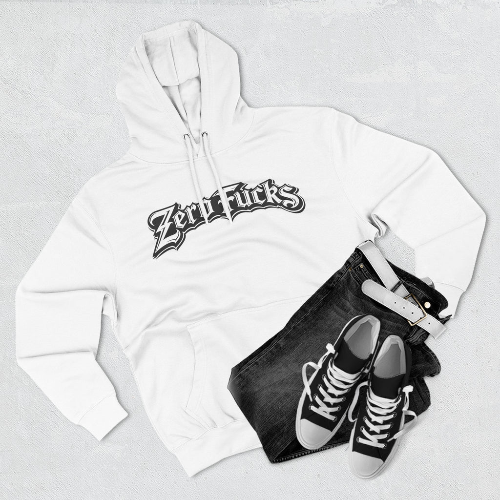 Zero Fucks Flawed Fleece Hoodie