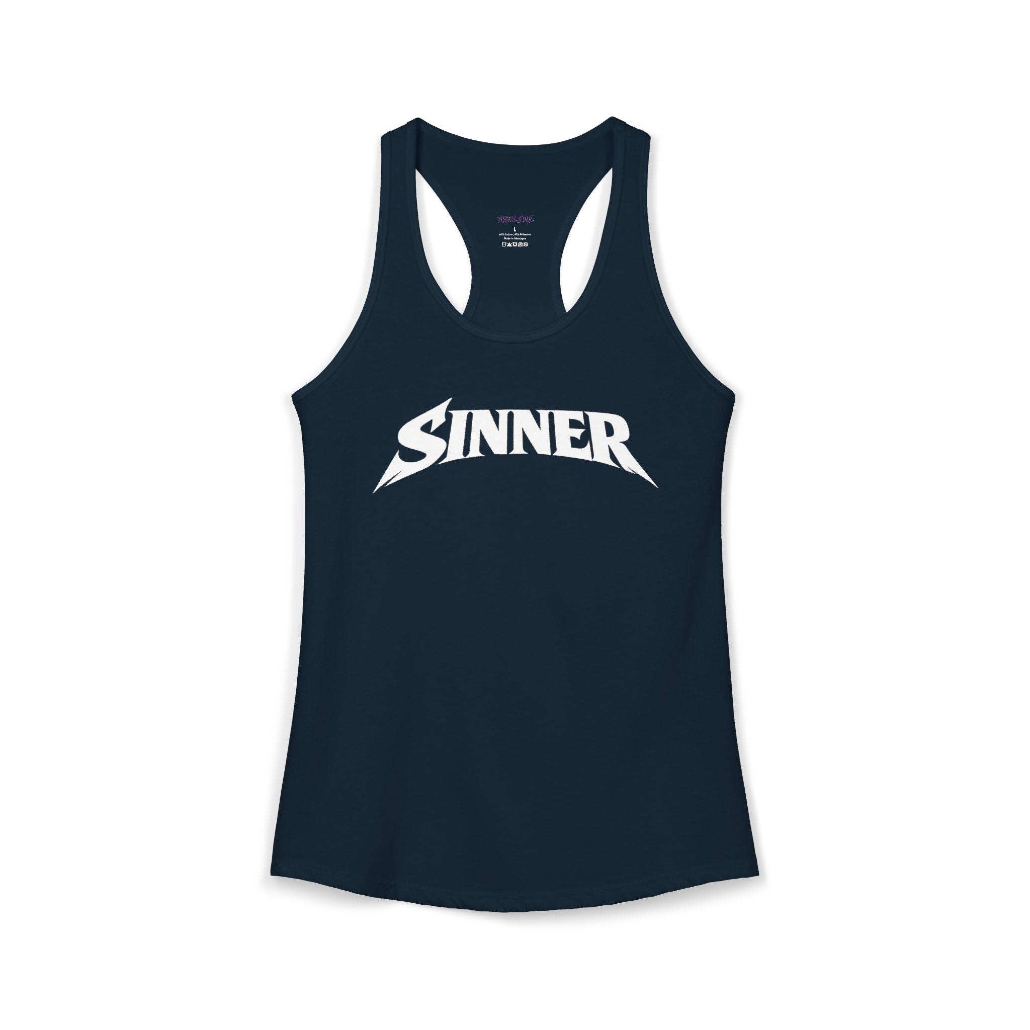 Sinner Racerback Tank Top for Women