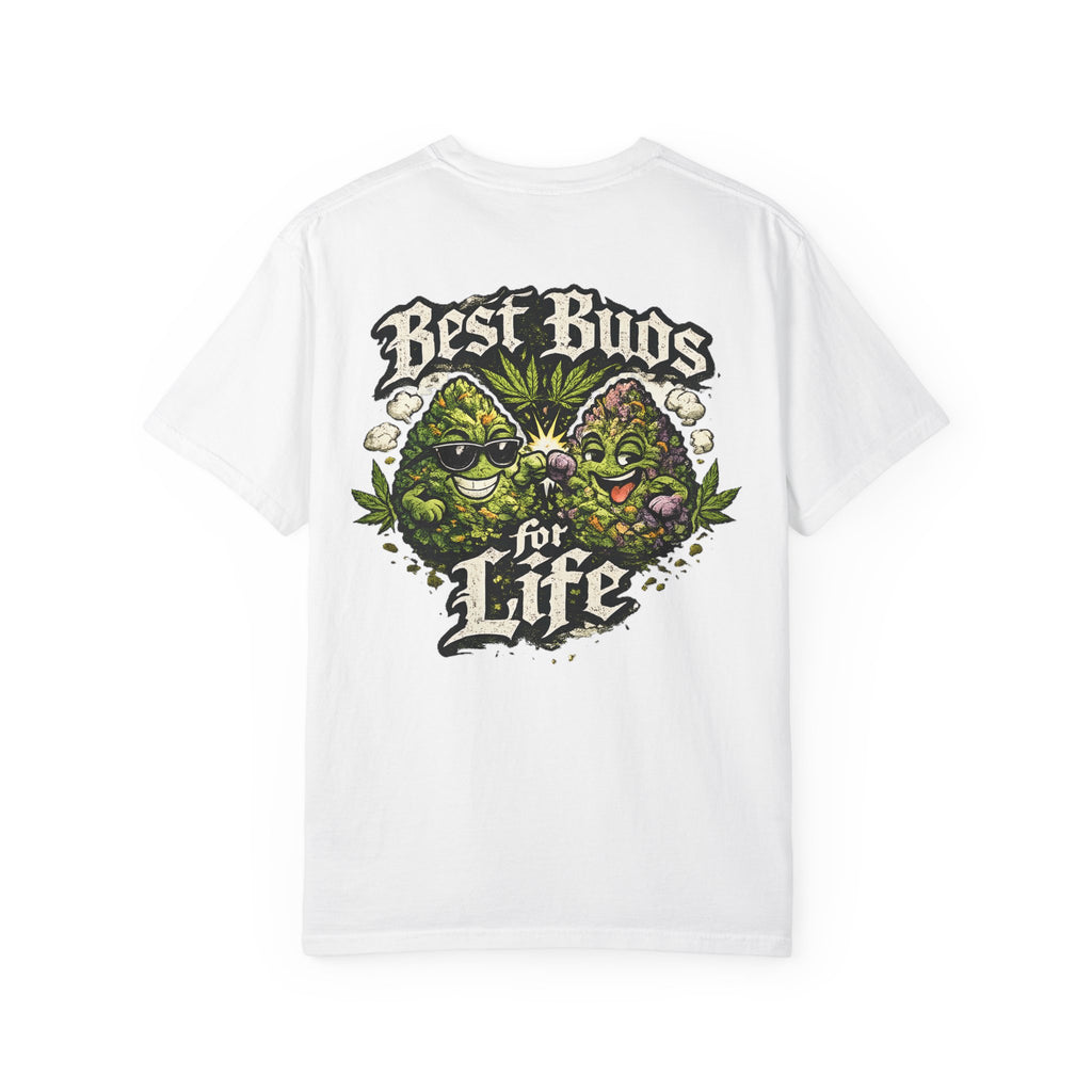 Best Buds For Life Old english Typography