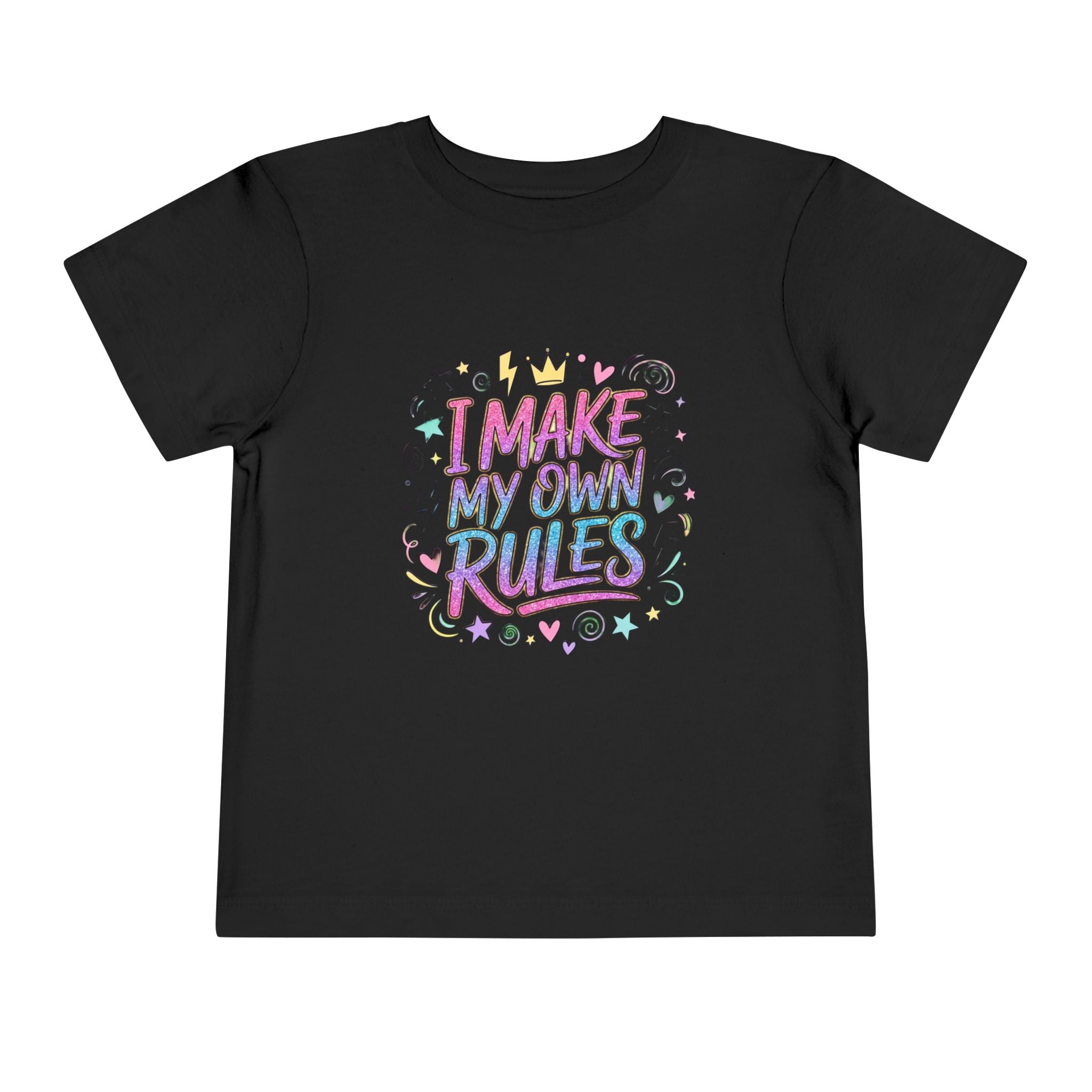I Make My Own Rules Toddler Shirt – Cute Funny Toddler Graphic Tee