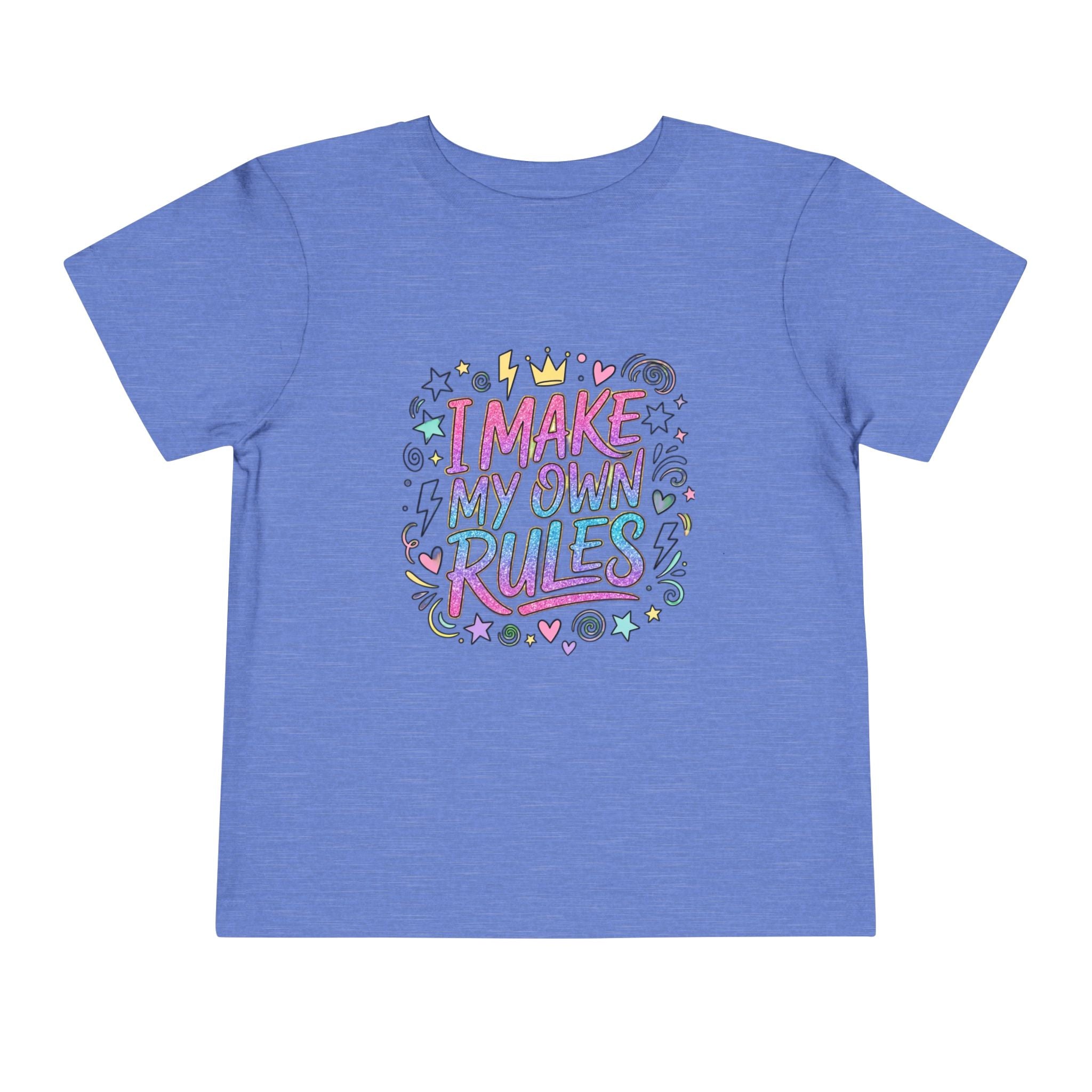 I Make My Own Rules Toddler Shirt – Cute Funny Toddler Graphic Tee
