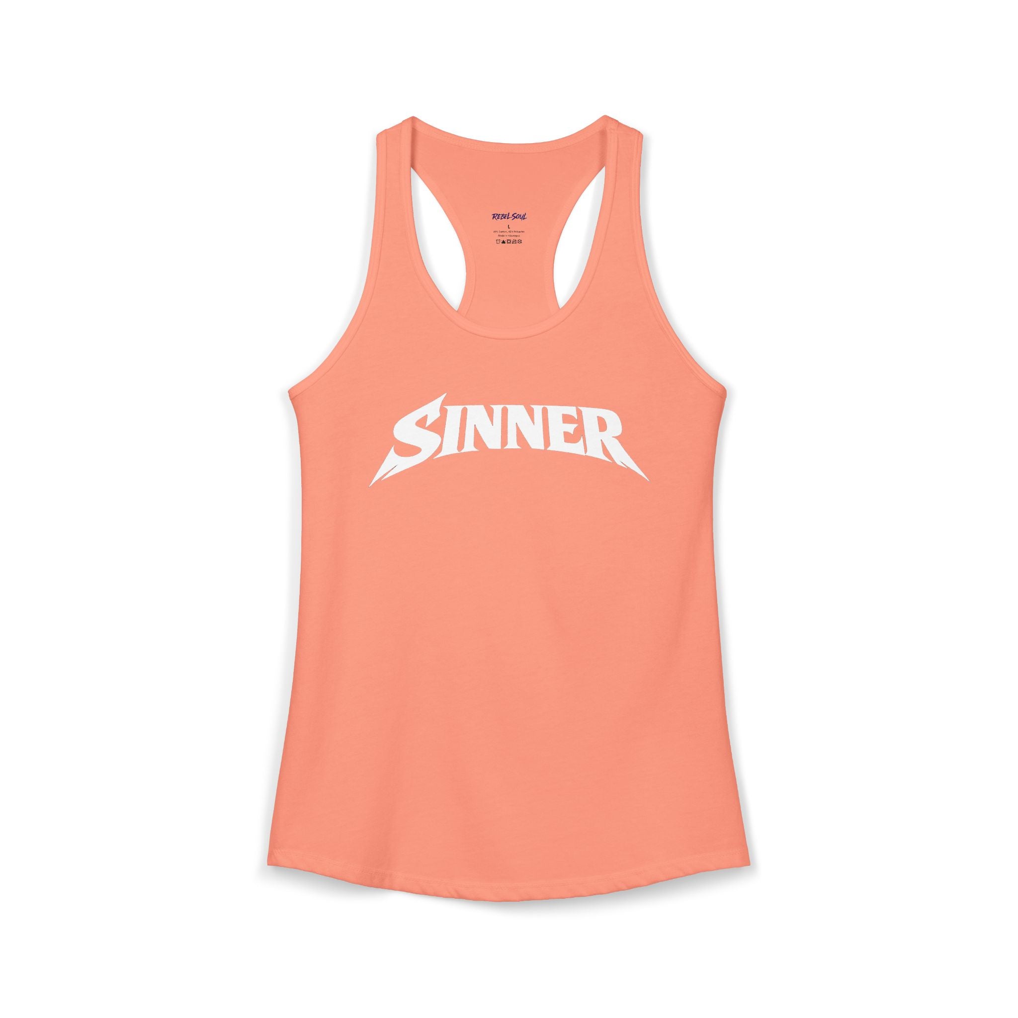 Sinner Racerback Tank Top for Women