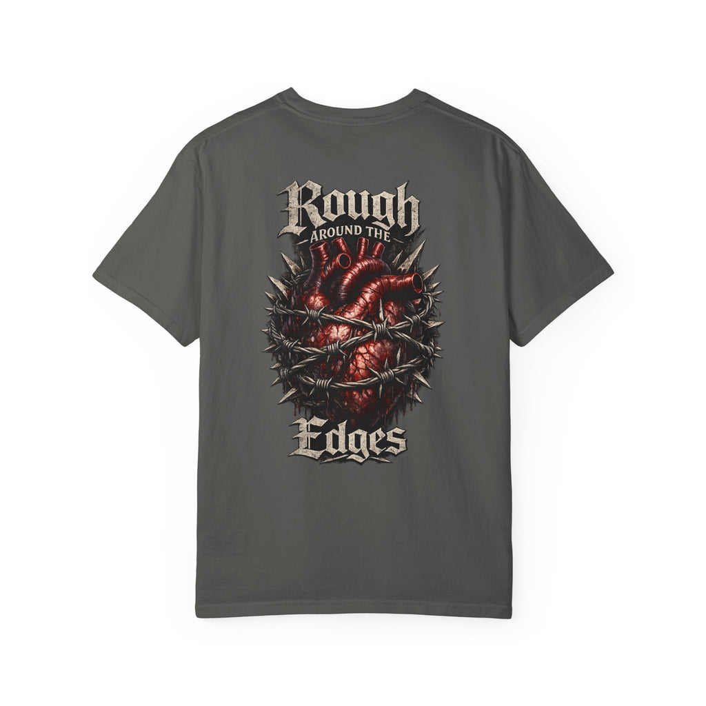 Rough Around The Edges Shirt – Edgy Heart Graphic Tee