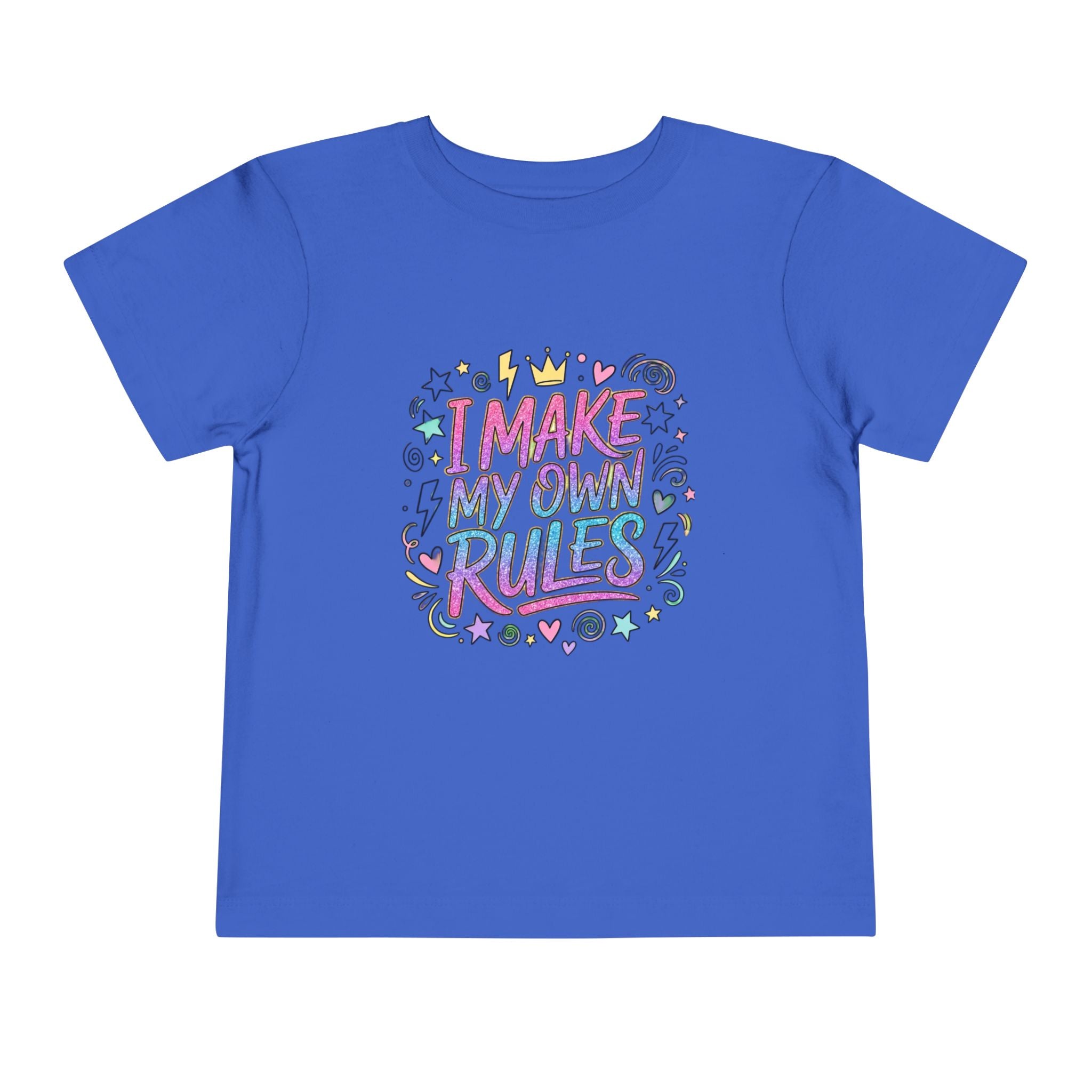 I Make My Own Rules Toddler Shirt – Cute Funny Toddler Graphic Tee