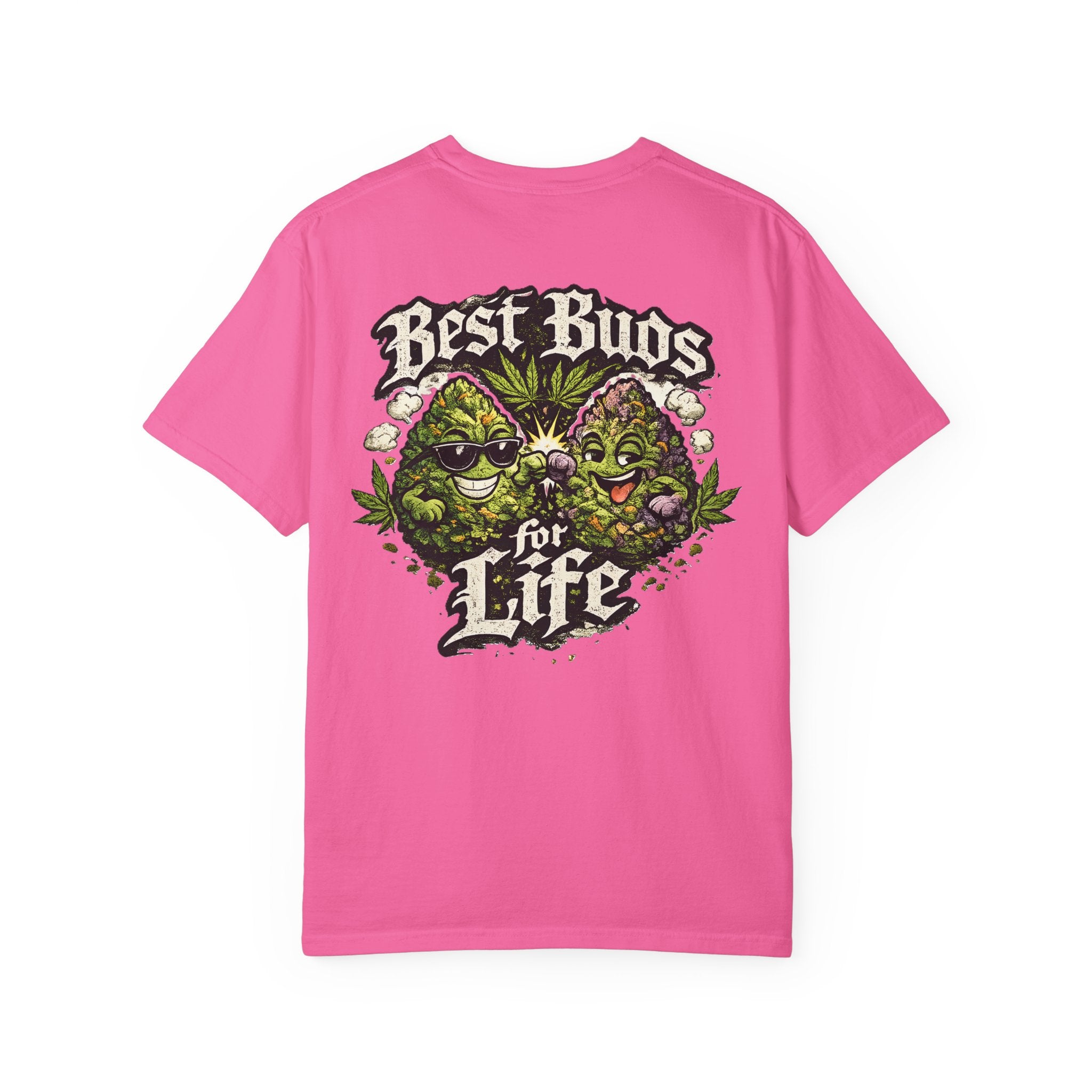 Best Buds For Life Old english Typography