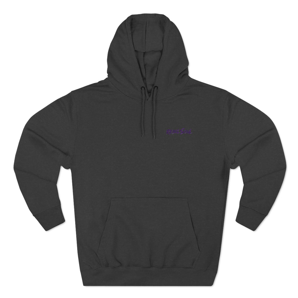 Rebel Soul Skull Hoodie — Vintage Biker Skull Graphic Pullover