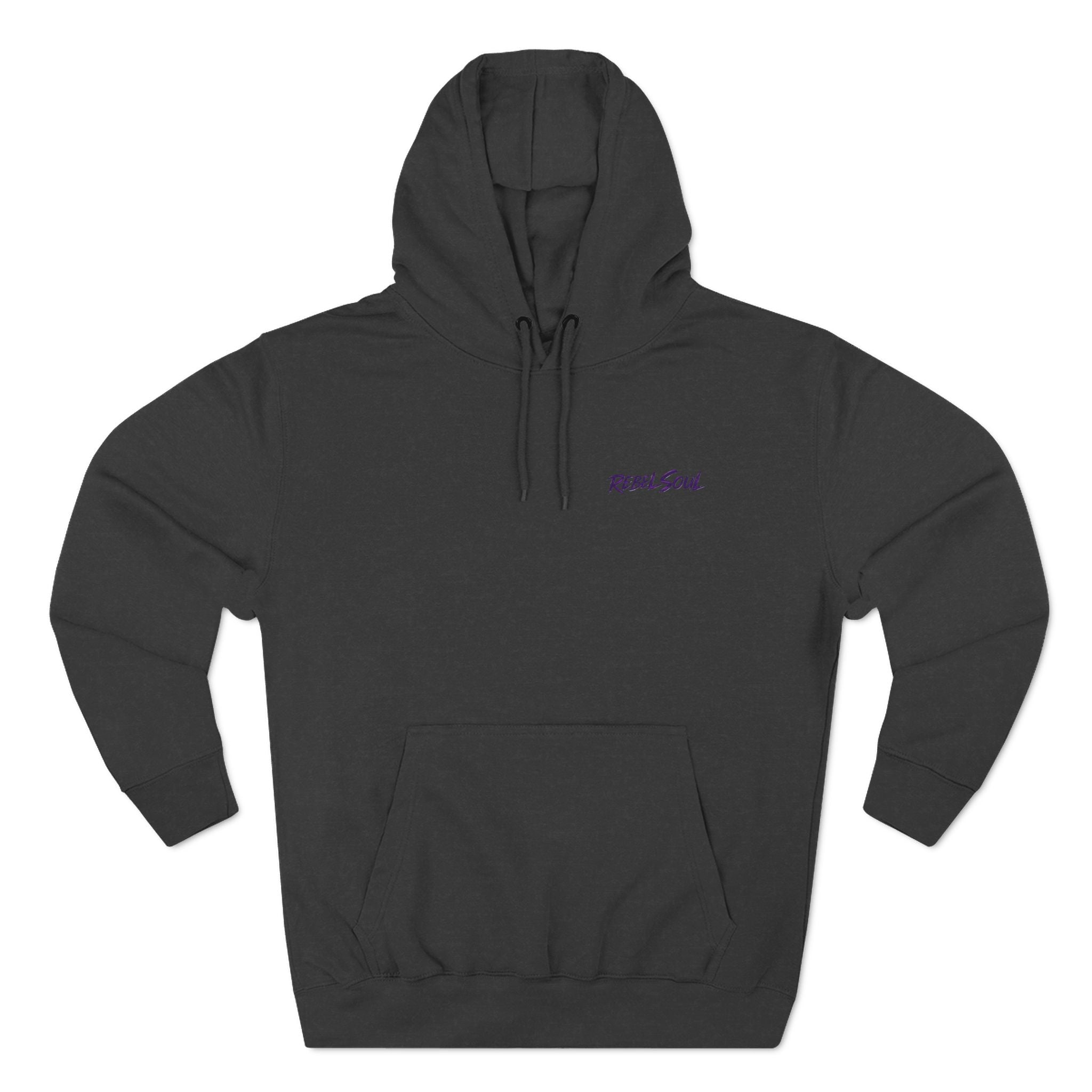 Rebel Soul Skull Hoodie — Vintage Biker Skull Graphic Pullover