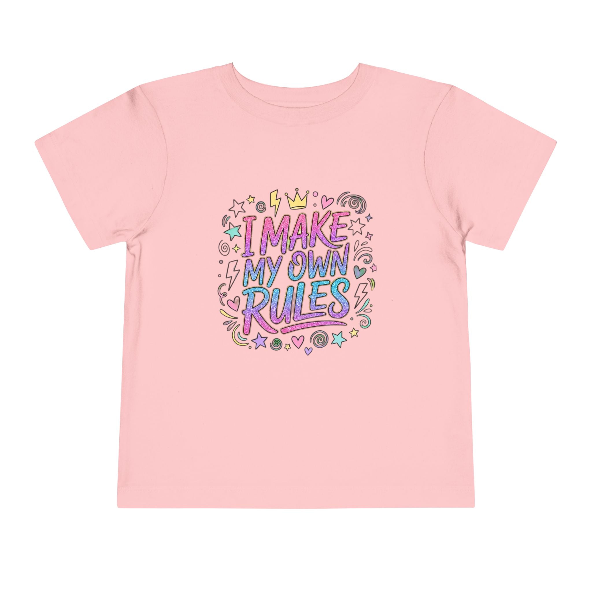 I Make My Own Rules Toddler Shirt – Cute Funny Toddler Graphic Tee
