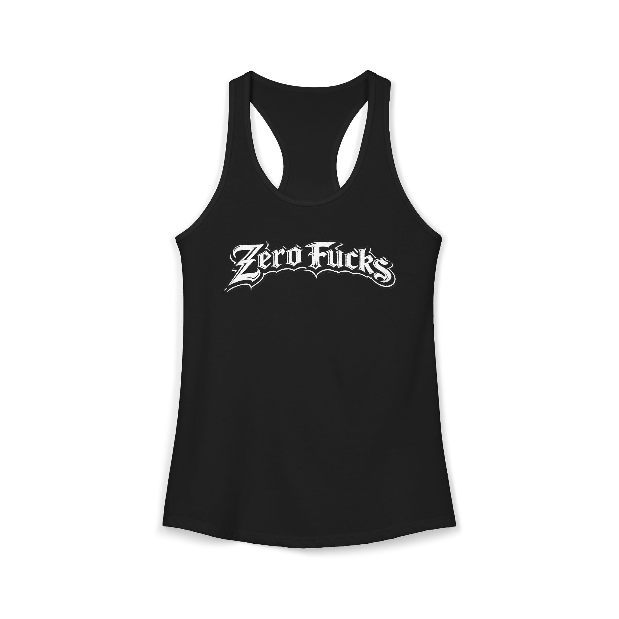 Zero Fucks Given Racerback Tank