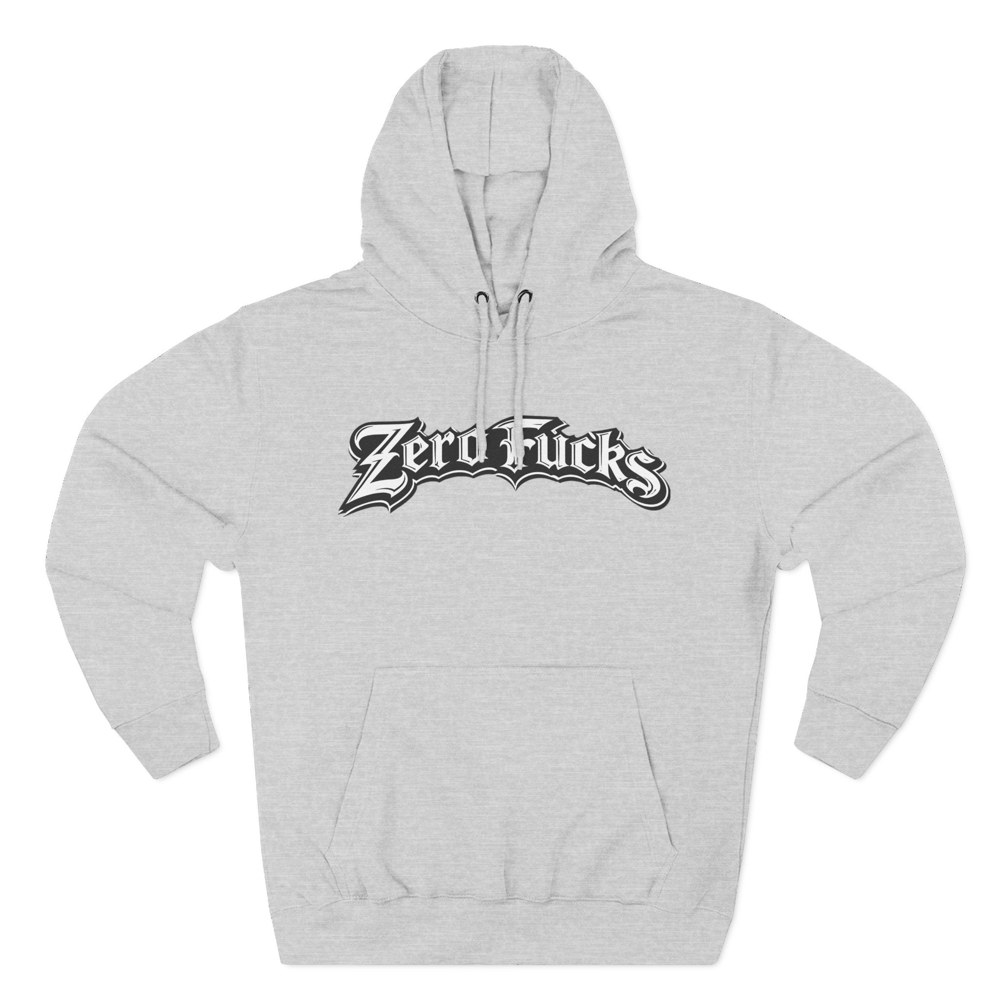 Zero Fucks Flawed Fleece Hoodie