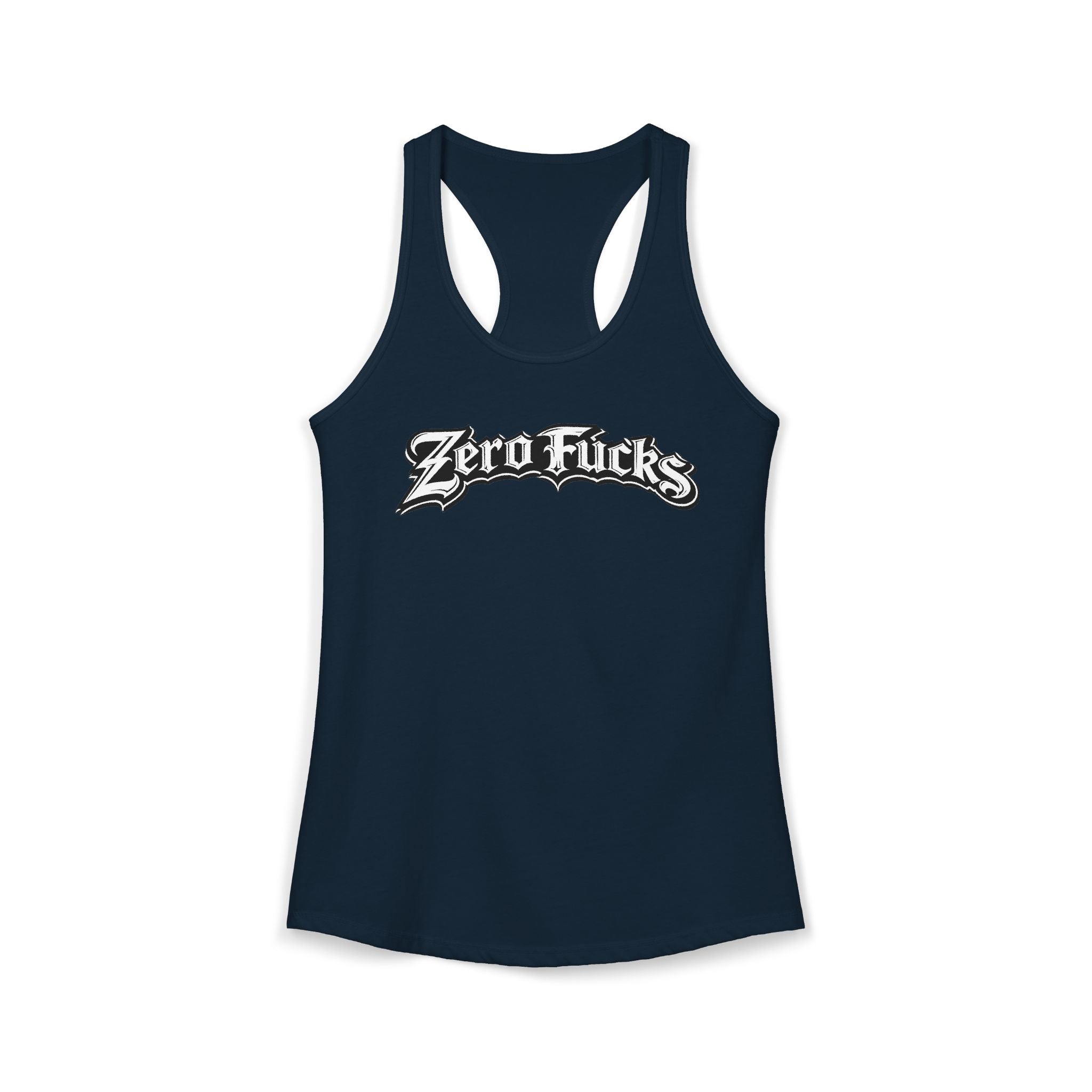 Zero Fucks Given Racerback Tank