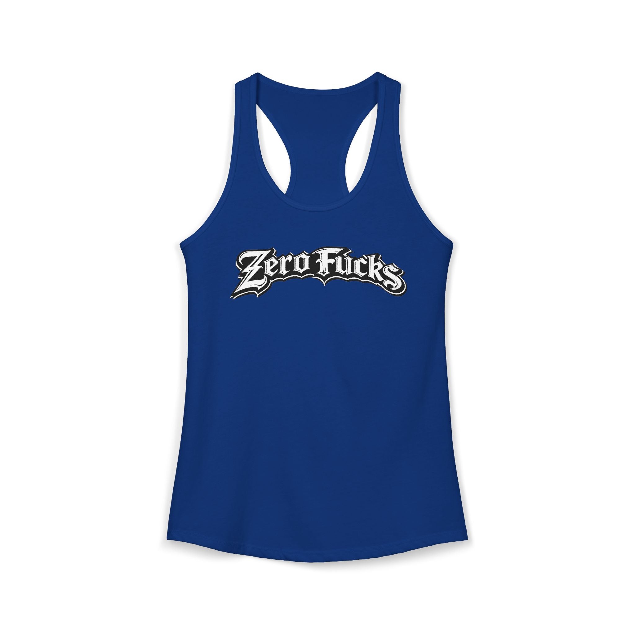 Zero Fucks Given Racerback Tank