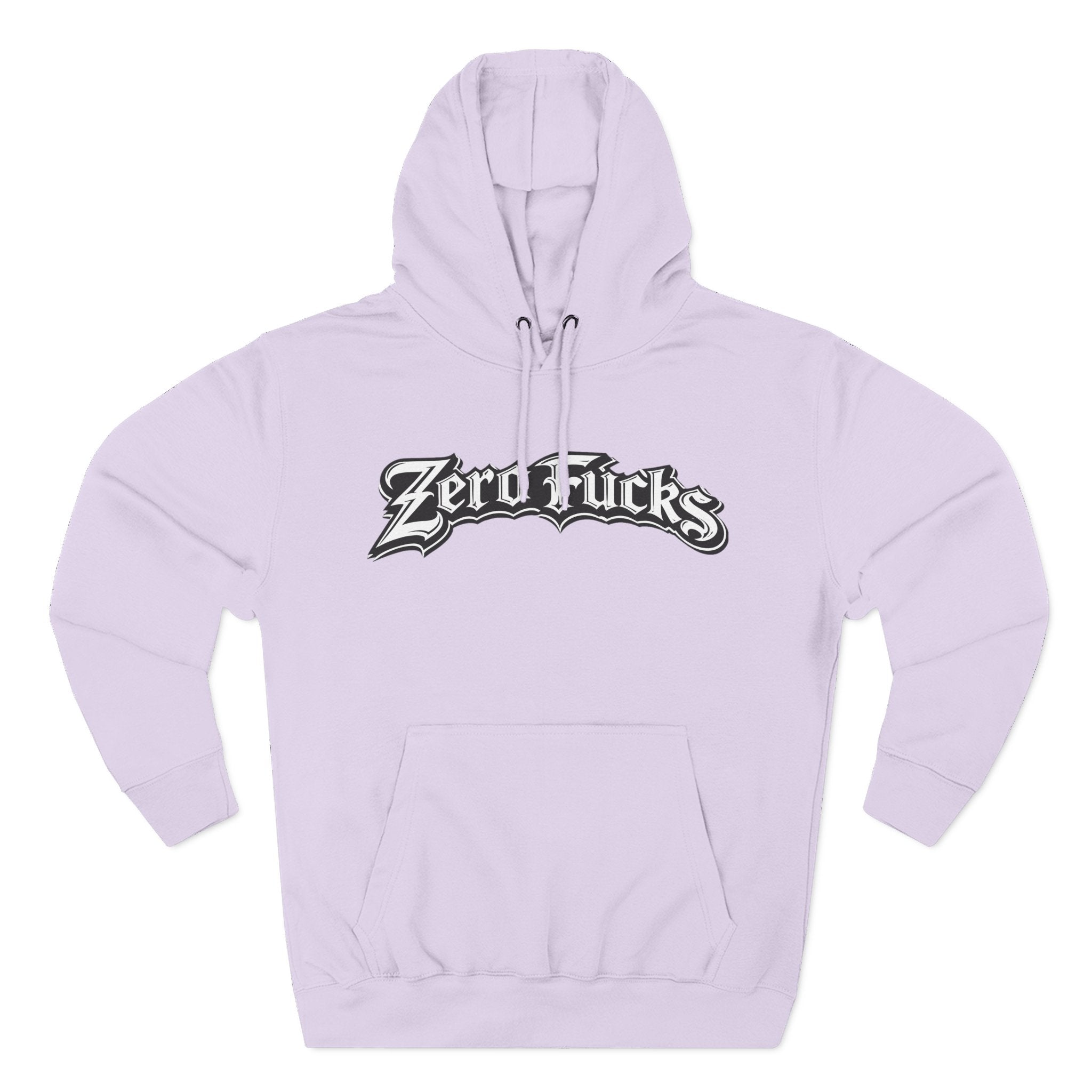 Zero Fucks Flawed Fleece Hoodie