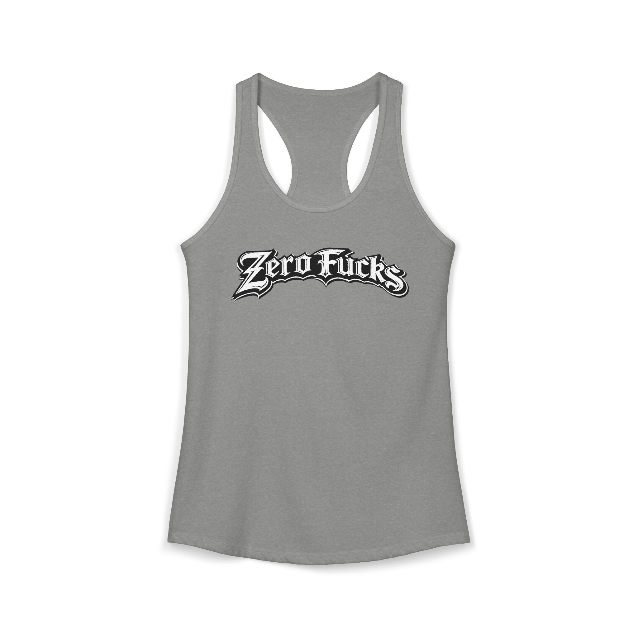 Zero Fucks Given Racerback Tank
