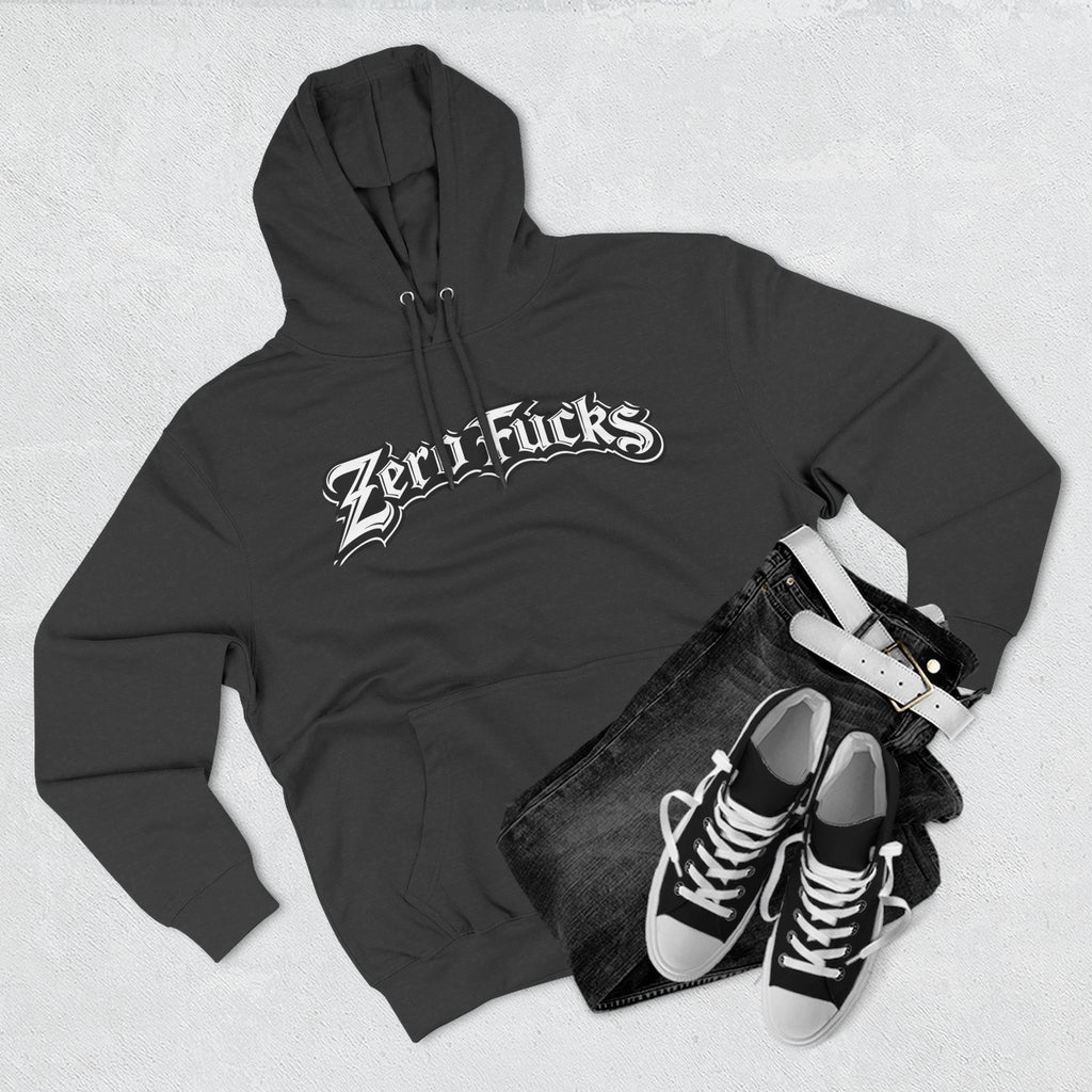Zero Fucks Flawed Fleece Hoodie