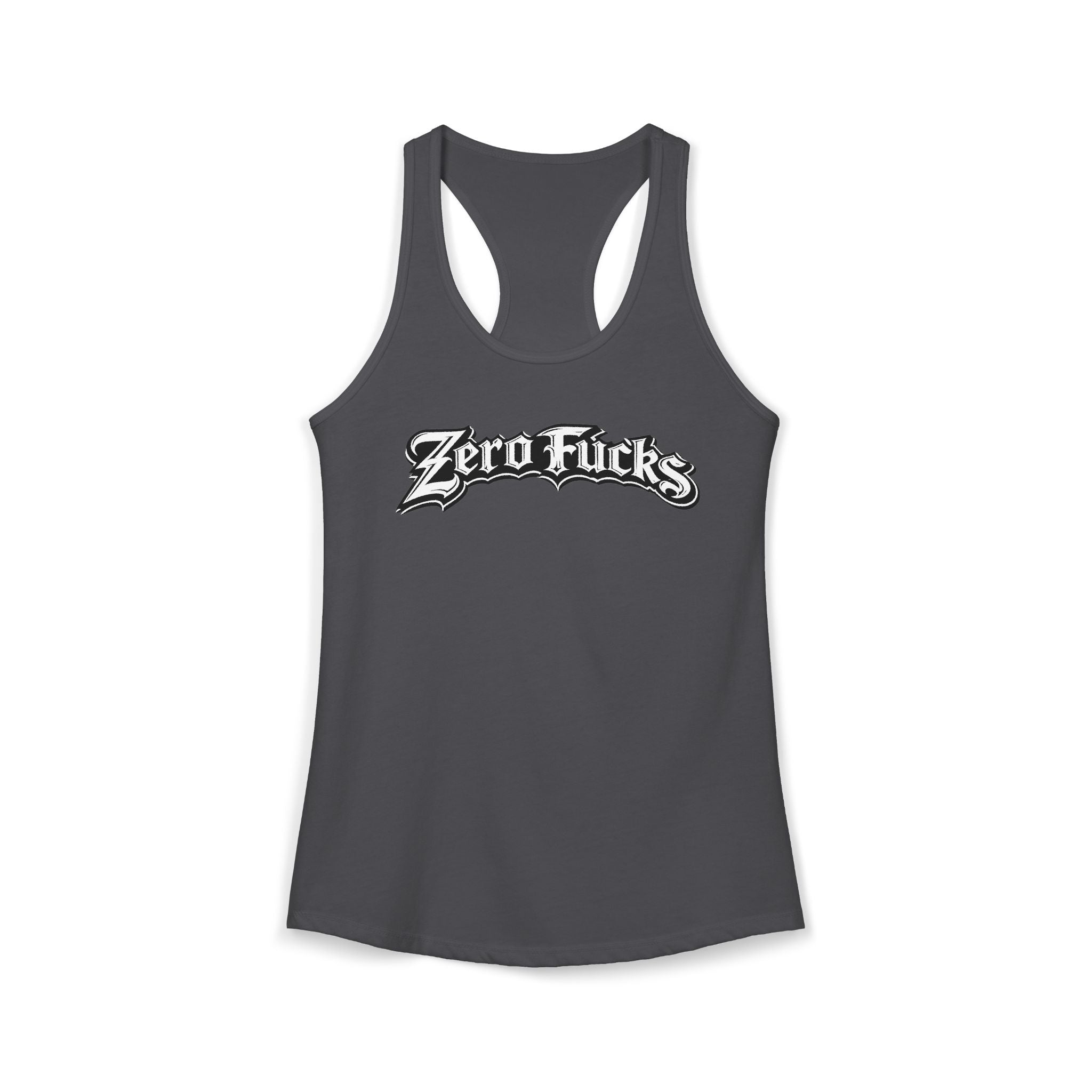 Zero Fucks Given Racerback Tank