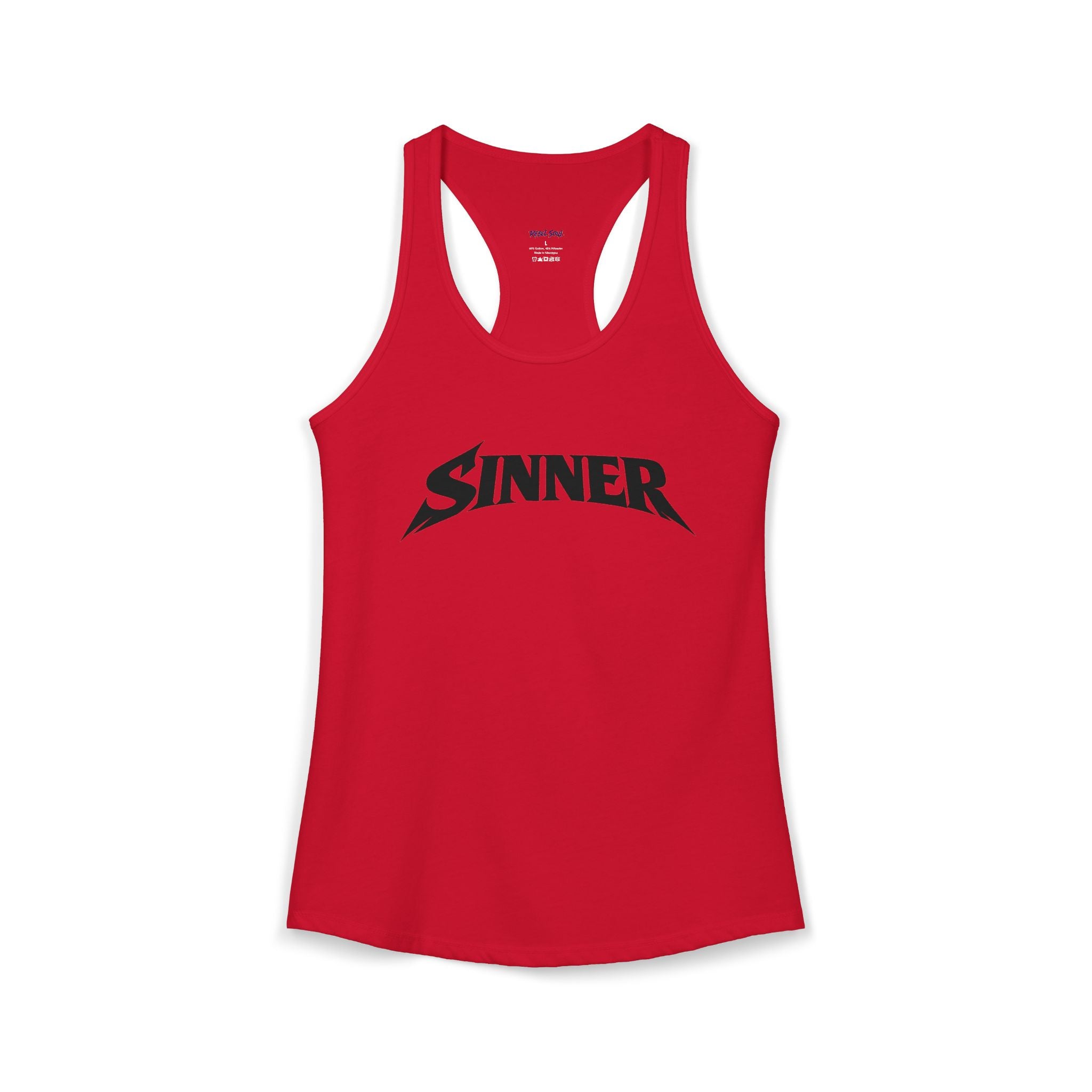 Sinner Racerback Tank Top for Women