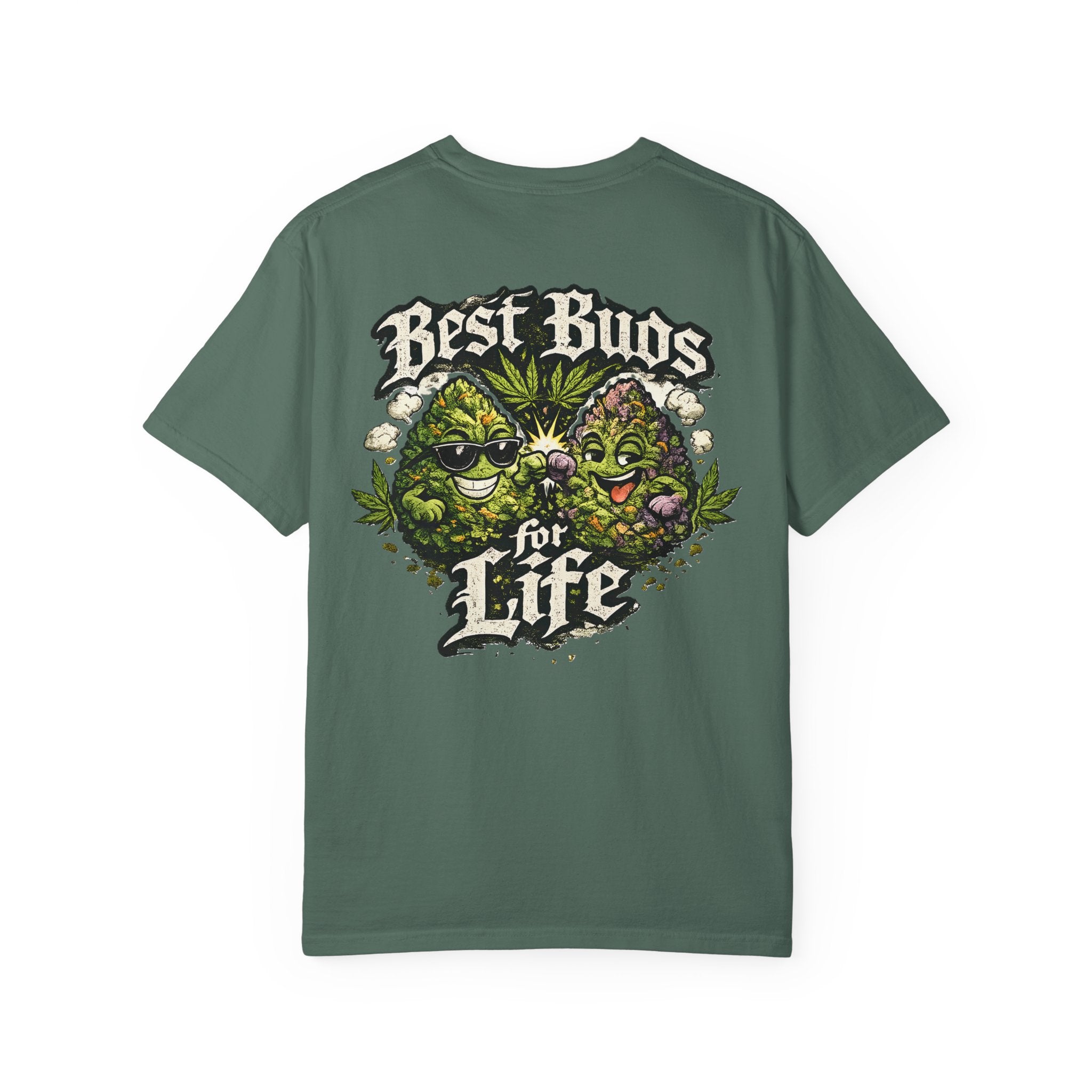 Best Buds For Life Old english Typography