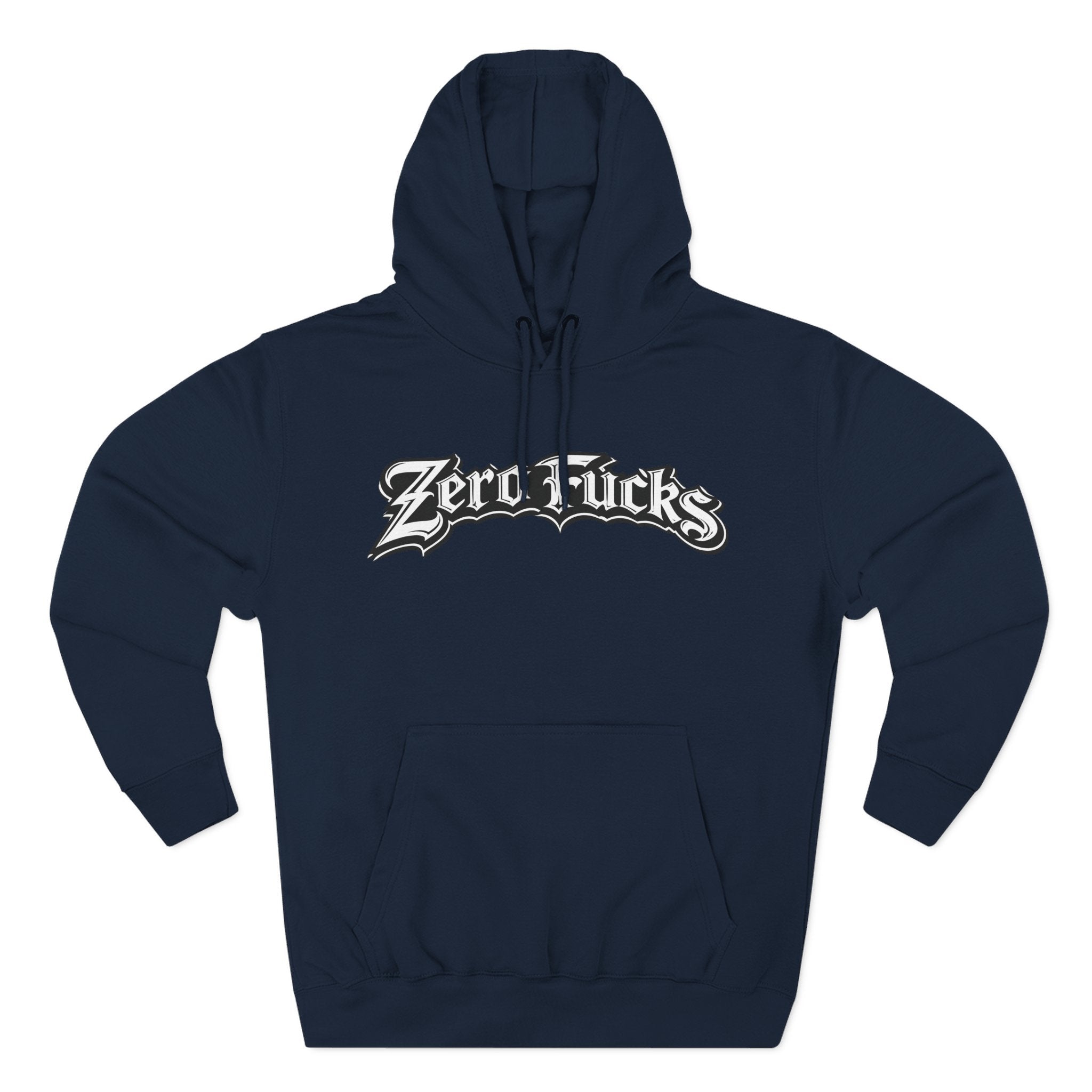 Zero Fucks Flawed Fleece Hoodie